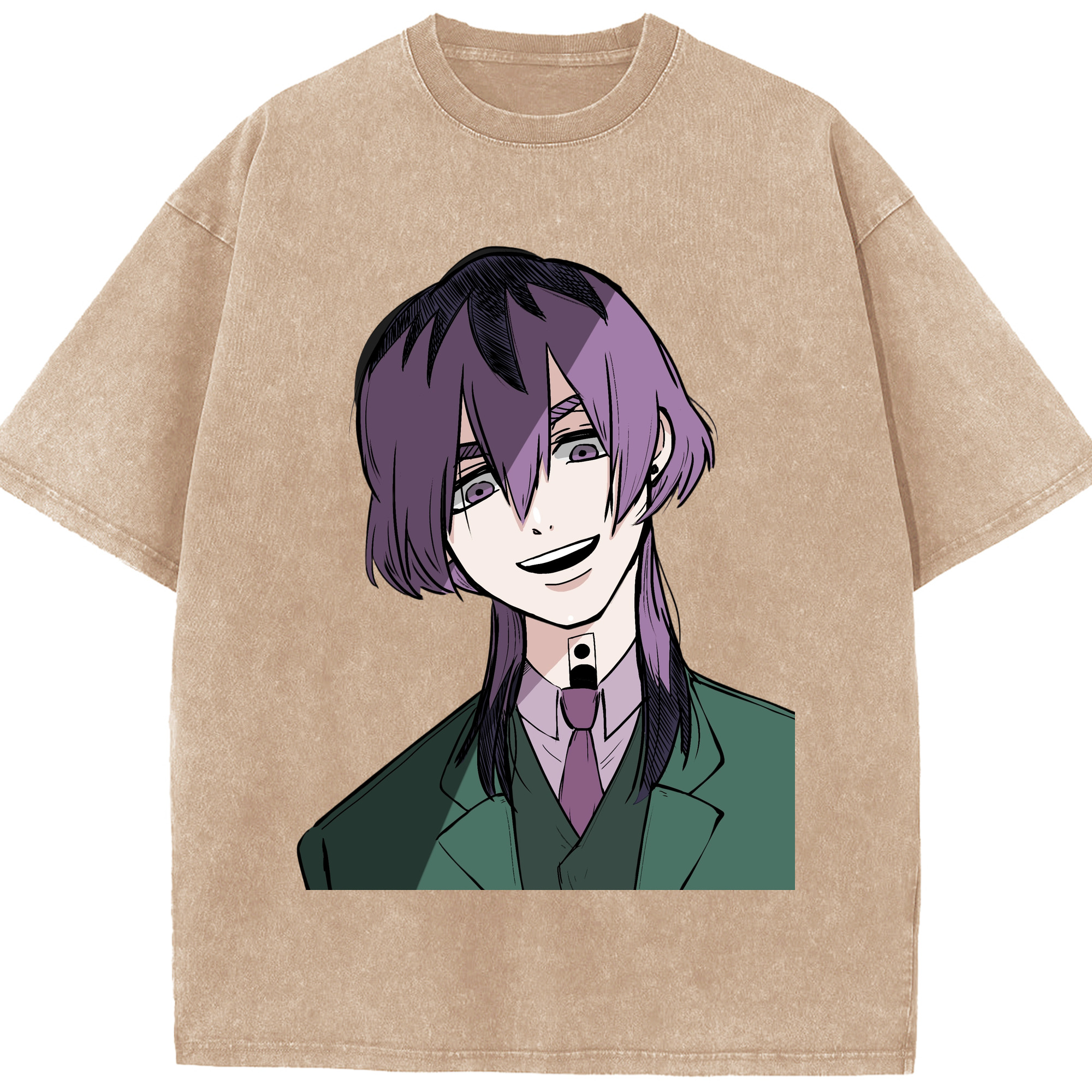 （画像用） 東京リベンジャーズ Tokyo Revengers 綿100% ヴィンテージ風 半袖Tシャツ（フロントプリント）
