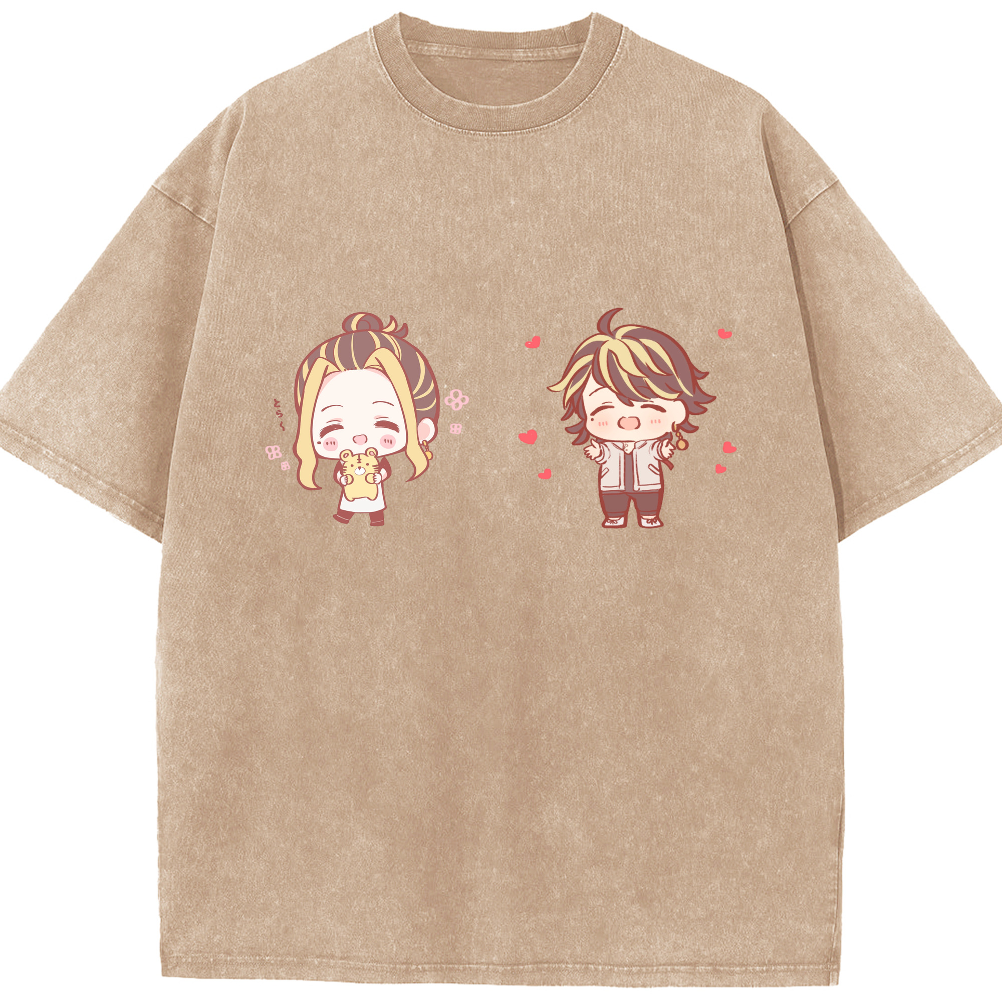 （画像用） 東京リベンジャーズ Tokyo Revengers 綿100% ヴィンテージ風 半袖Tシャツ（フロントプリント）