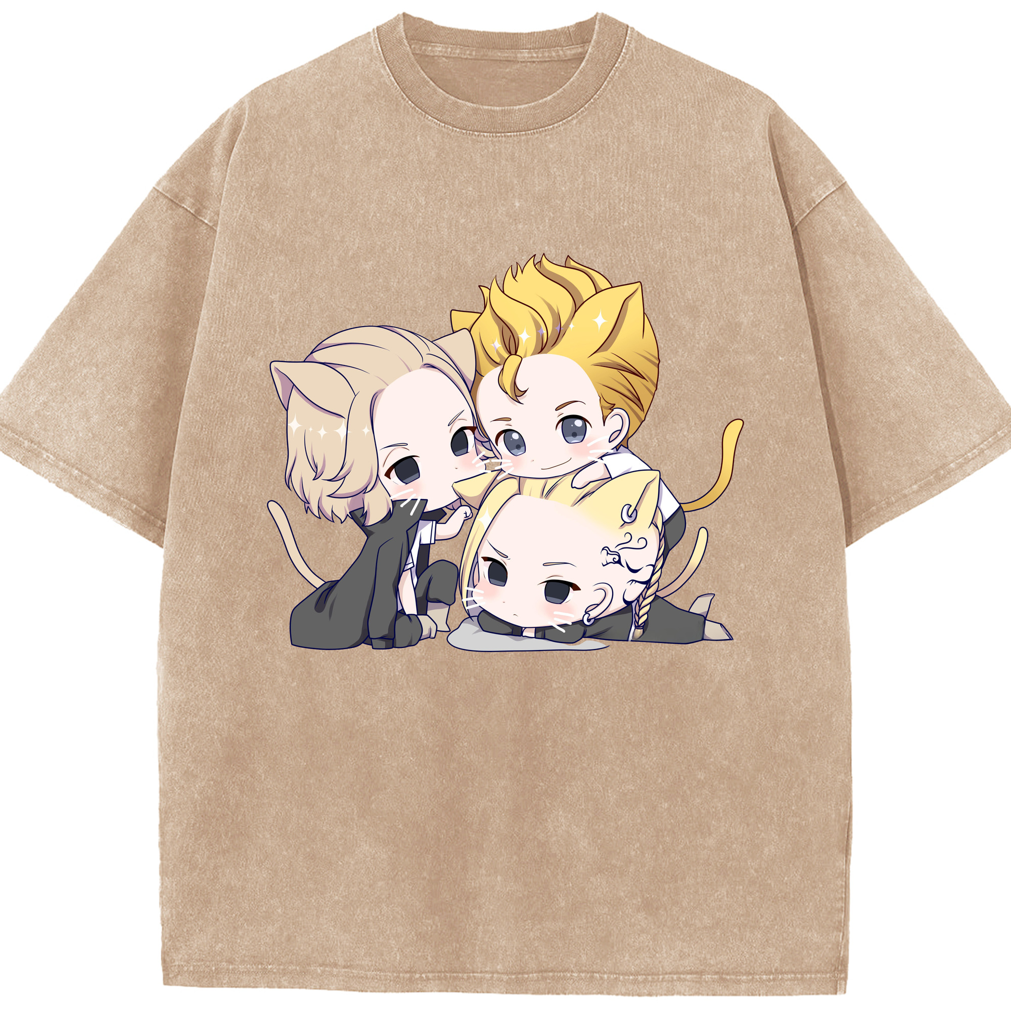 （画像用） 東京リベンジャーズ Tokyo Revengers 綿100% ヴィンテージ風 半袖Tシャツ（フロントプリント）
