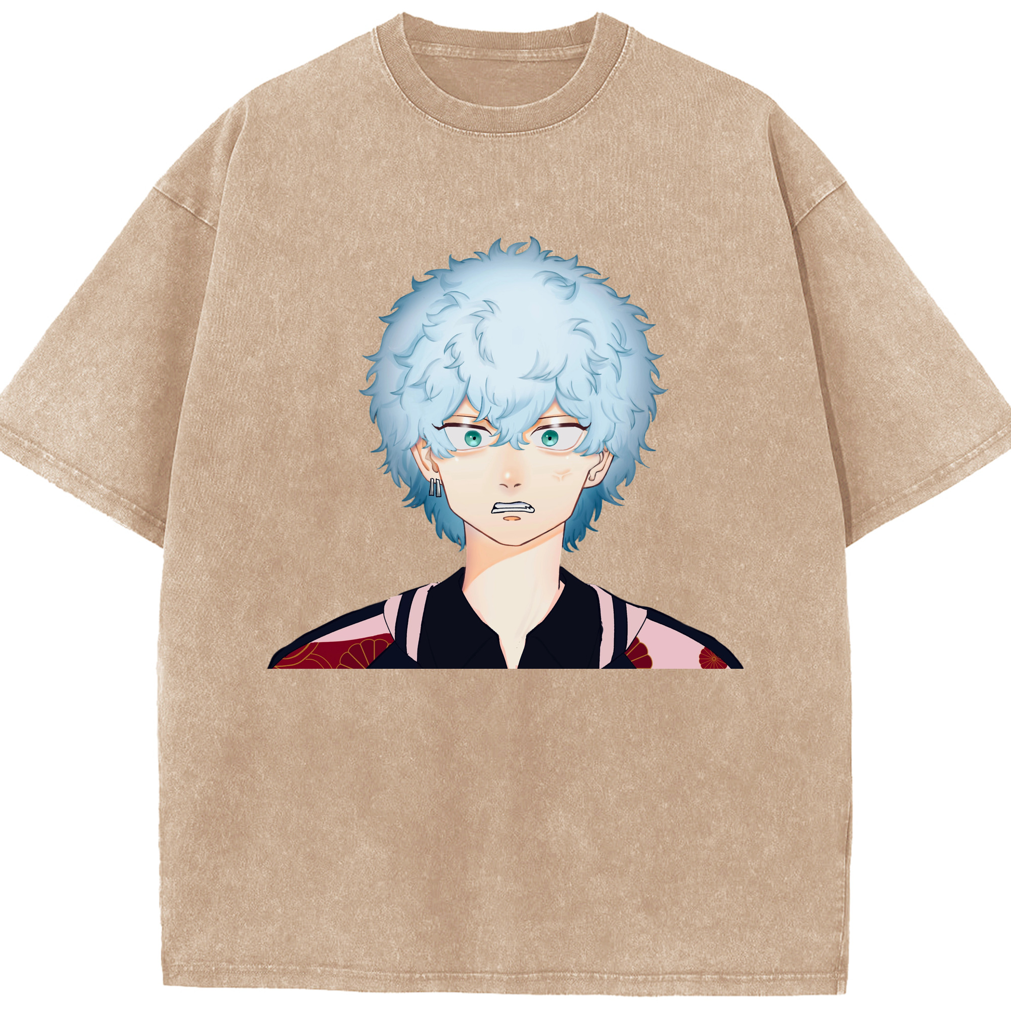 （画像用） 東京リベンジャーズ Tokyo Revengers 綿100% ヴィンテージ風 半袖Tシャツ（フロントプリント）