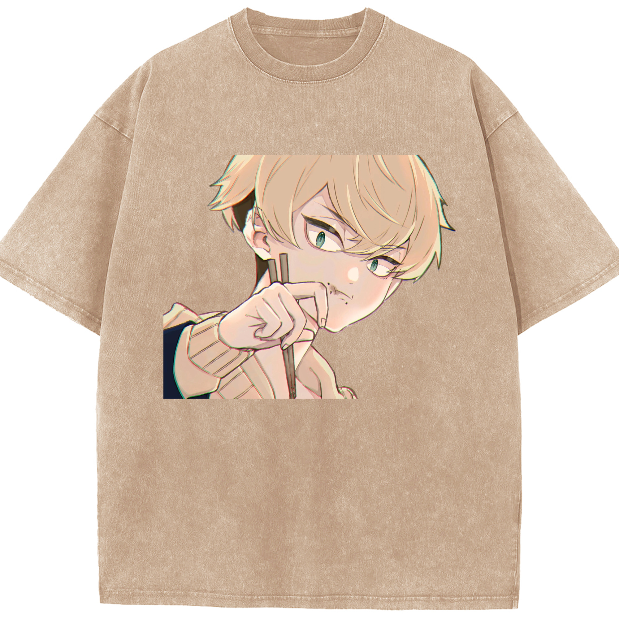 （画像用） 東京リベンジャーズ Tokyo Revengers 綿100% ヴィンテージ風 半袖Tシャツ（フロントプリント）