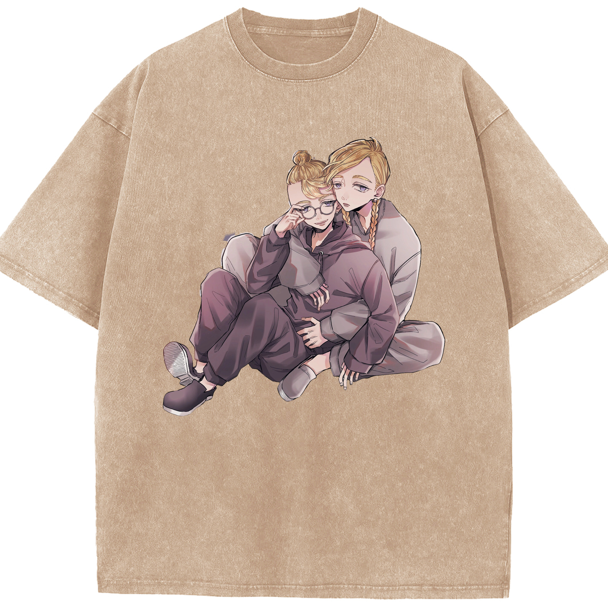 （画像用） 東京リベンジャーズ Tokyo Revengers 綿100% ヴィンテージ風 半袖Tシャツ（フロントプリント）