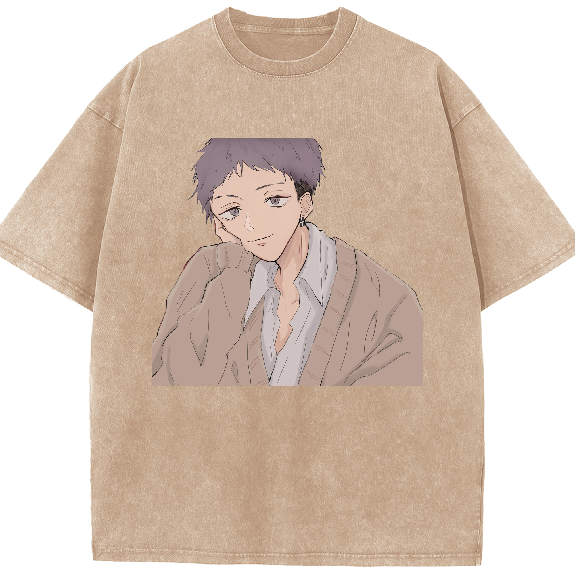 （画像用） 東京リベンジャーズ Tokyo Revengers 綿100% ヴィンテージ風 半袖Tシャツ（フロントプリント）