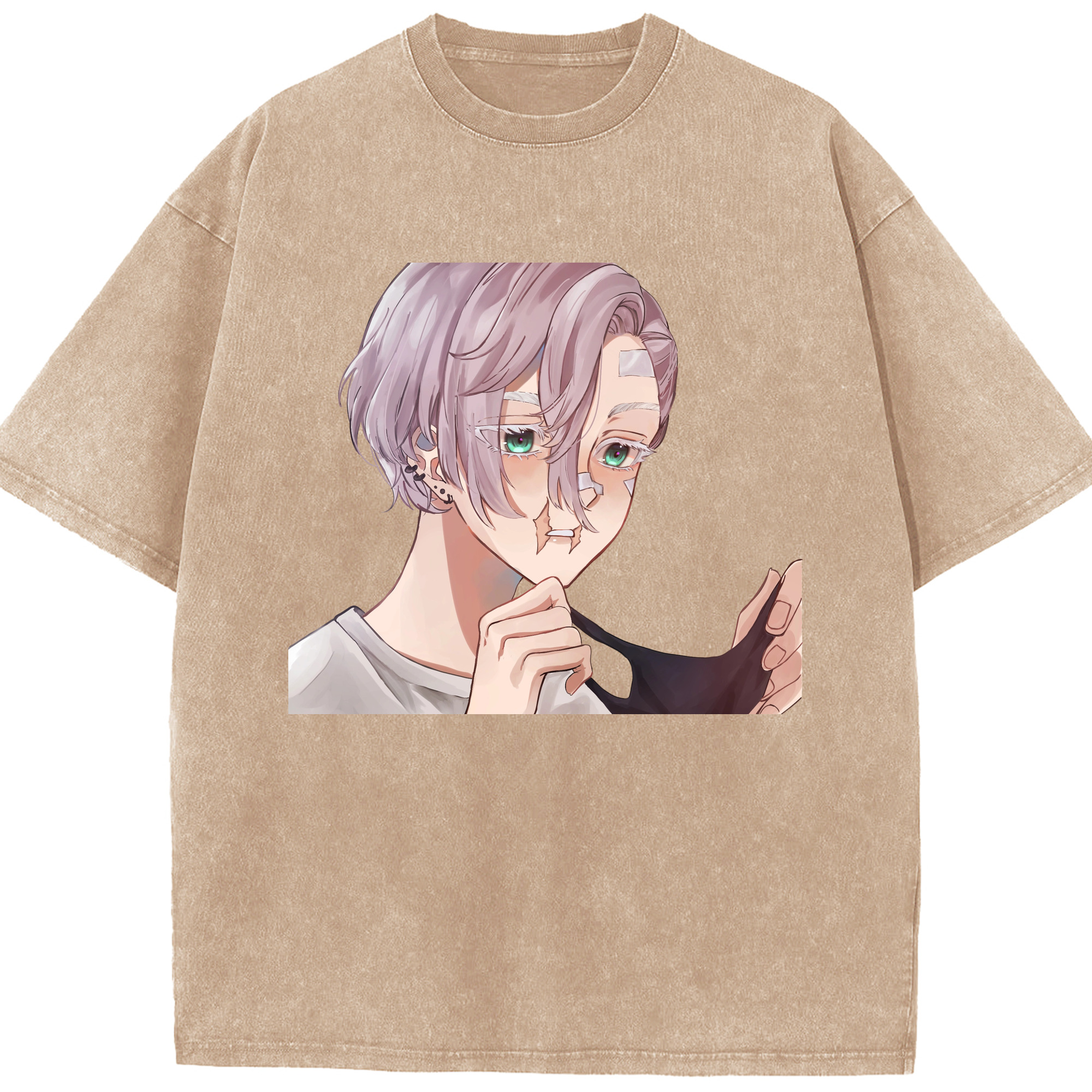（画像用） 東京リベンジャーズ Tokyo Revengers 綿100% ヴィンテージ風 半袖Tシャツ（フロントプリント）