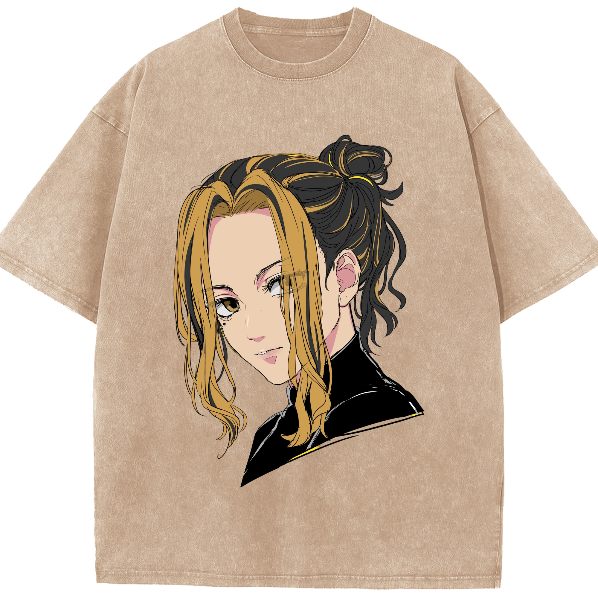 （画像用） 東京リベンジャーズ Tokyo Revengers 綿100% ヴィンテージ風 半袖Tシャツ（フロントプリント）