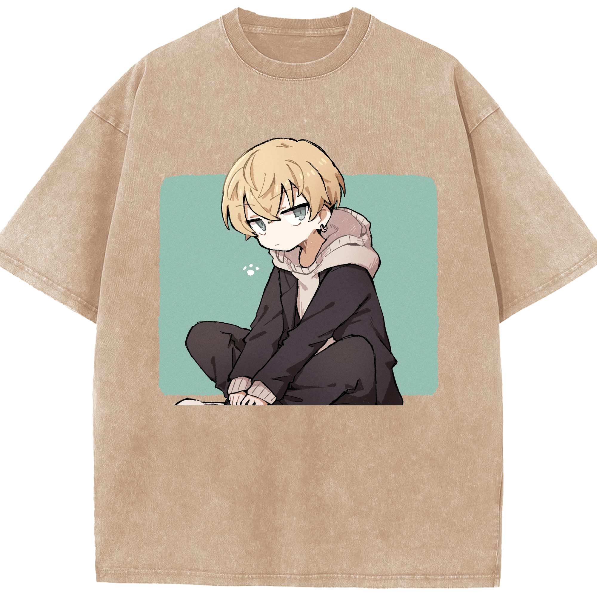 （画像用） 東京リベンジャーズ Tokyo Revengers 綿100% ヴィンテージ風 半袖Tシャツ（フロントプリント）