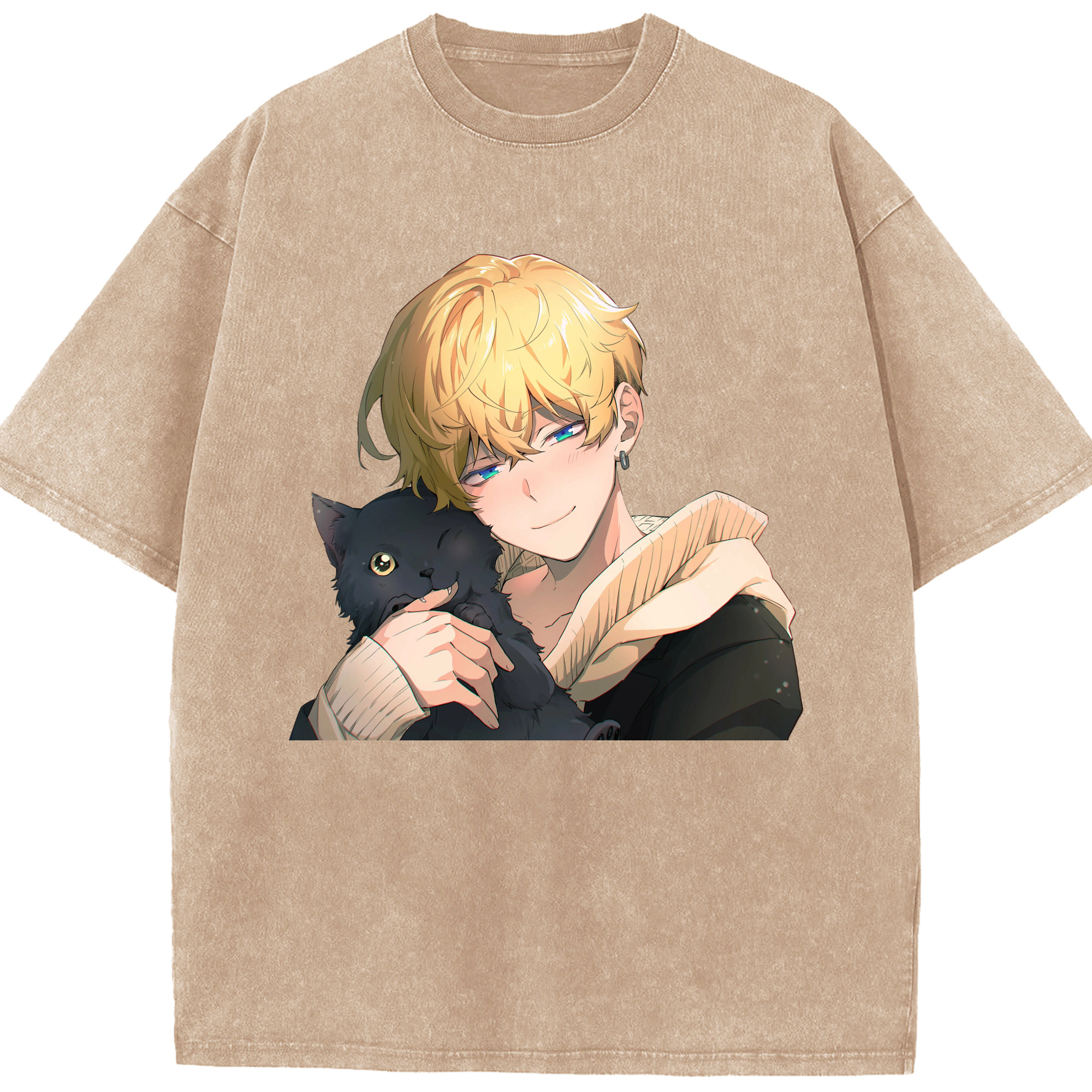 （画像用） 東京リベンジャーズ Tokyo Revengers 綿100% ヴィンテージ風 半袖Tシャツ（フロントプリント）