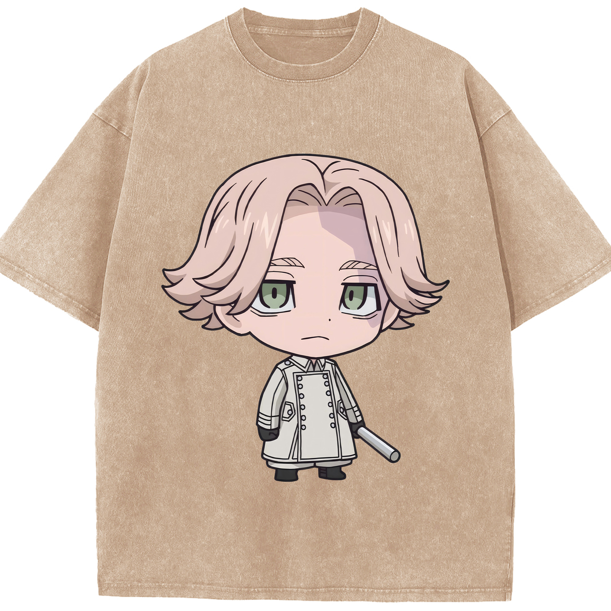 （画像用） 東京リベンジャーズ Tokyo Revengers 綿100% ヴィンテージ風 半袖Tシャツ（フロントプリント）