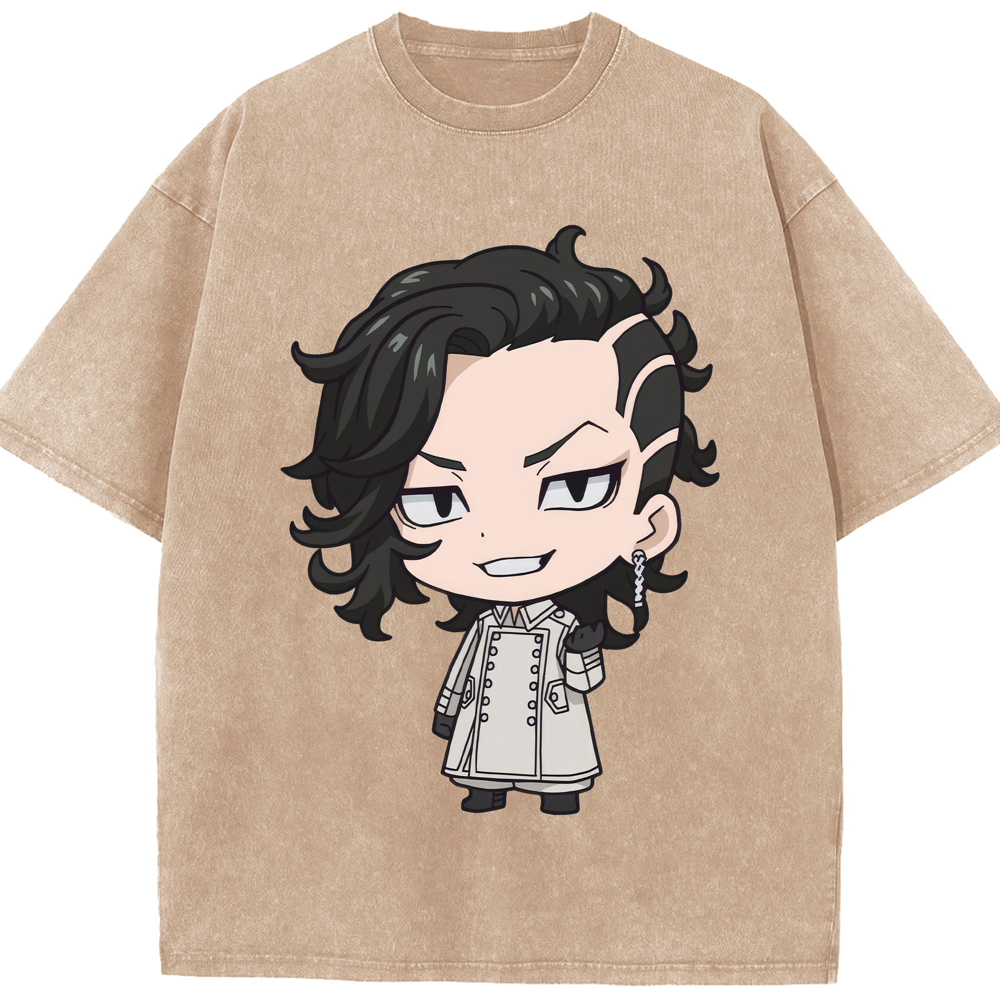 （画像用） 東京リベンジャーズ Tokyo Revengers 綿100% ヴィンテージ風 半袖Tシャツ（フロントプリント）
