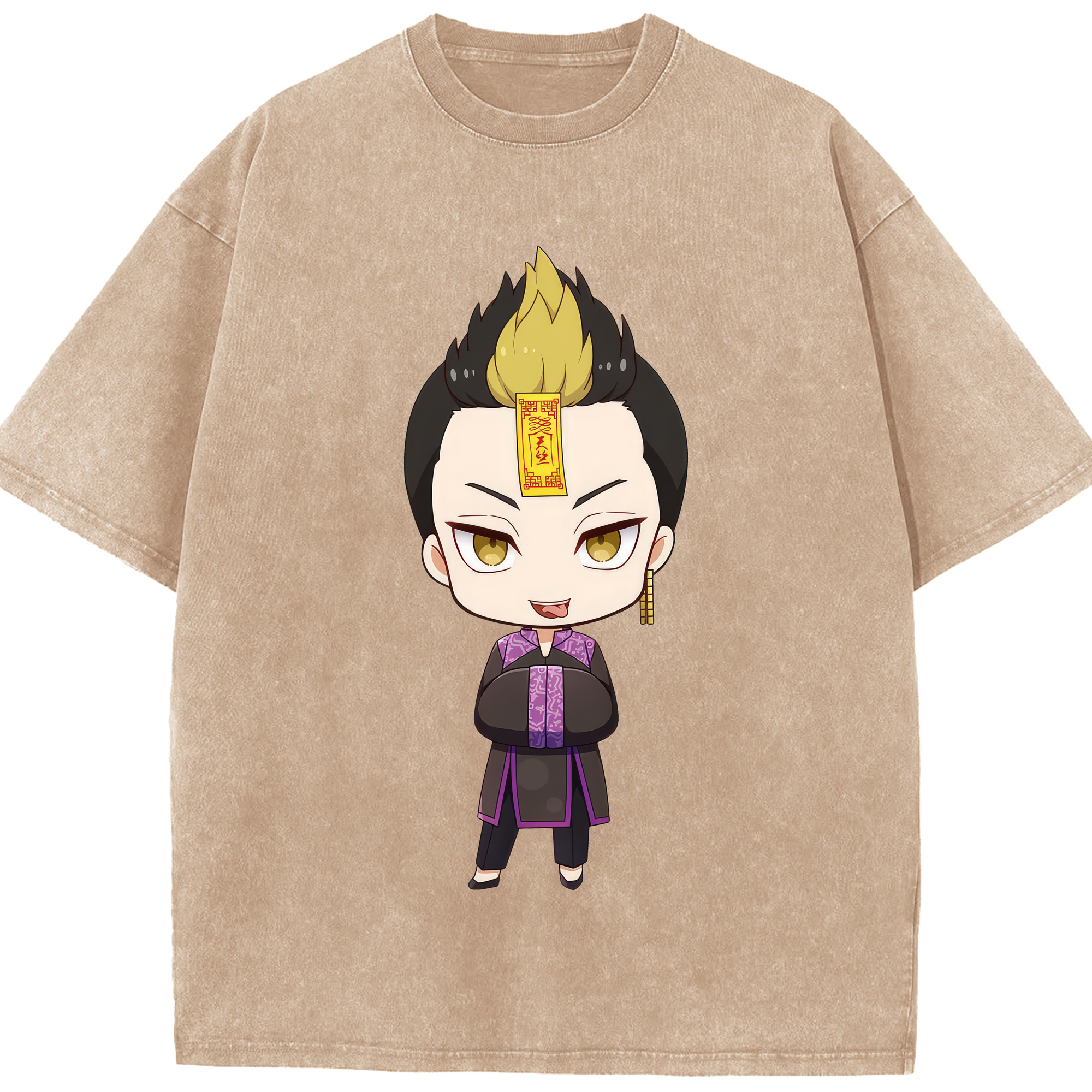 （画像用） 東京リベンジャーズ Tokyo Revengers 綿100% ヴィンテージ風 半袖Tシャツ（フロントプリント）