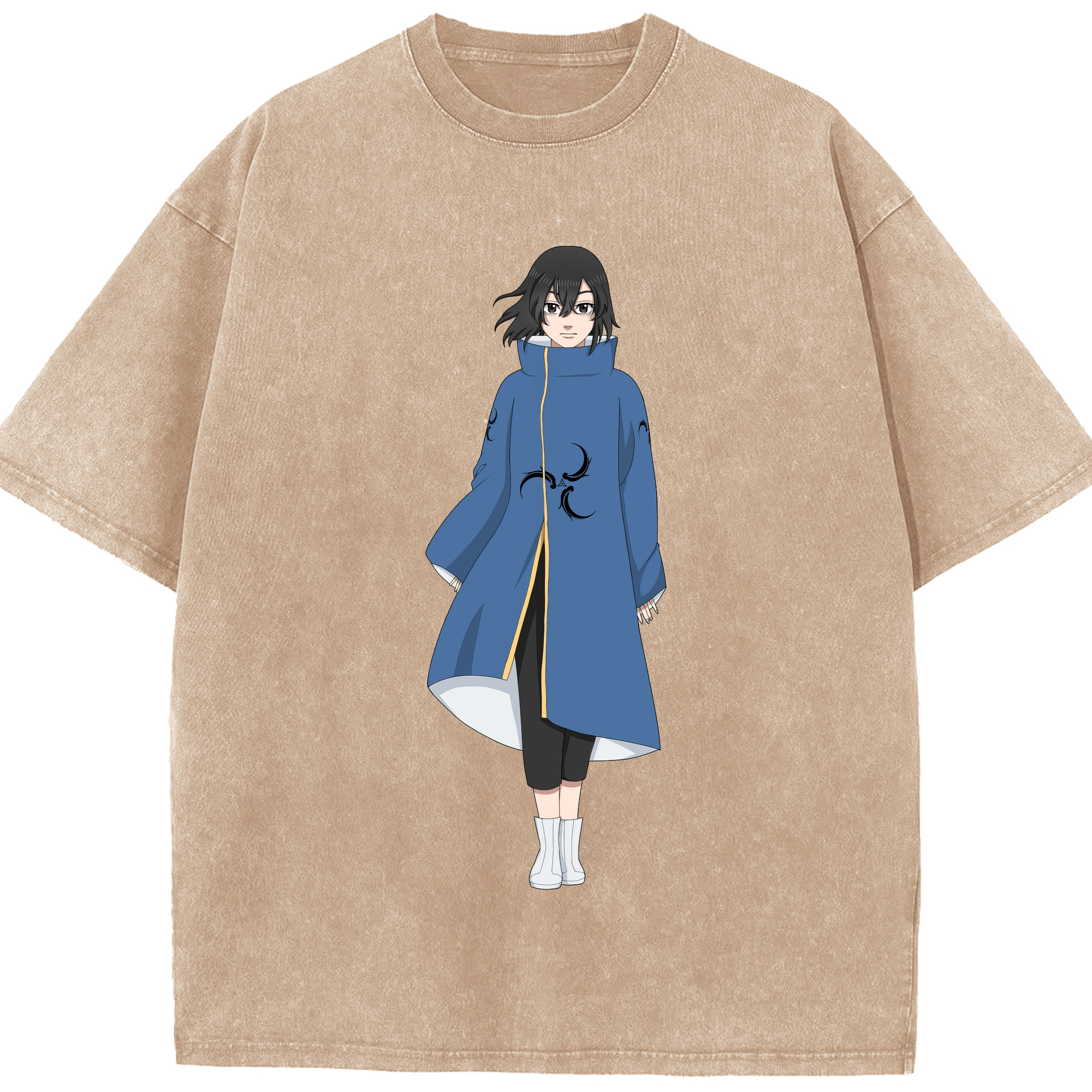 （画像用） 東京リベンジャーズ Tokyo Revengers 綿100% ヴィンテージ風 半袖Tシャツ（フロントプリント）