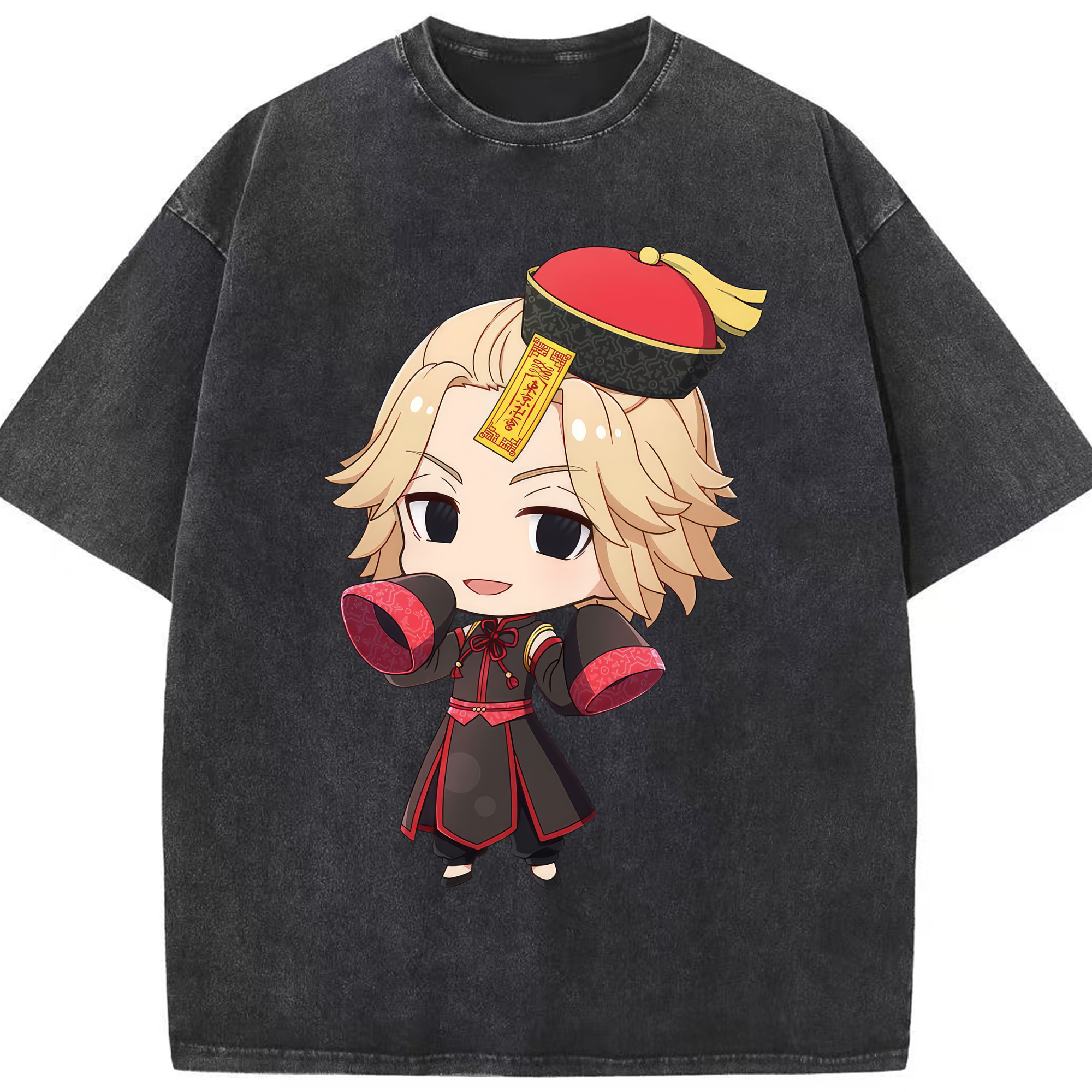 （画像用） 東京リベンジャーズ Tokyo Revengers 綿100% ヴィンテージ風 半袖Tシャツ（フロントプリント）