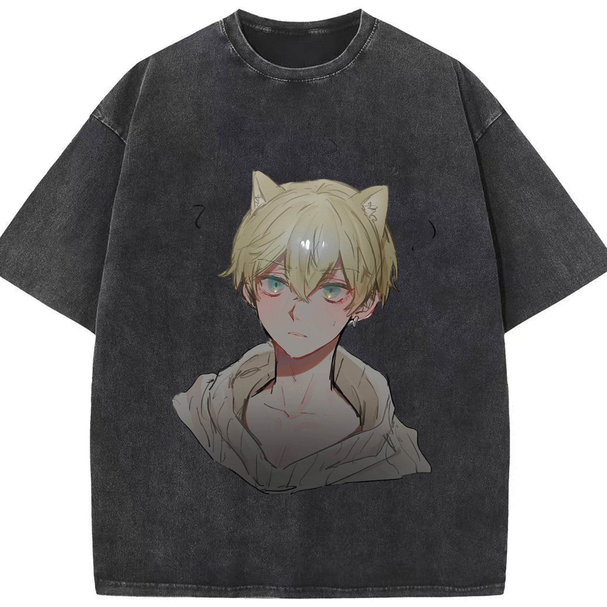 （画像用） 東京リベンジャーズ Tokyo Revengers 綿100% ヴィンテージ風 半袖Tシャツ（フロントプリント）