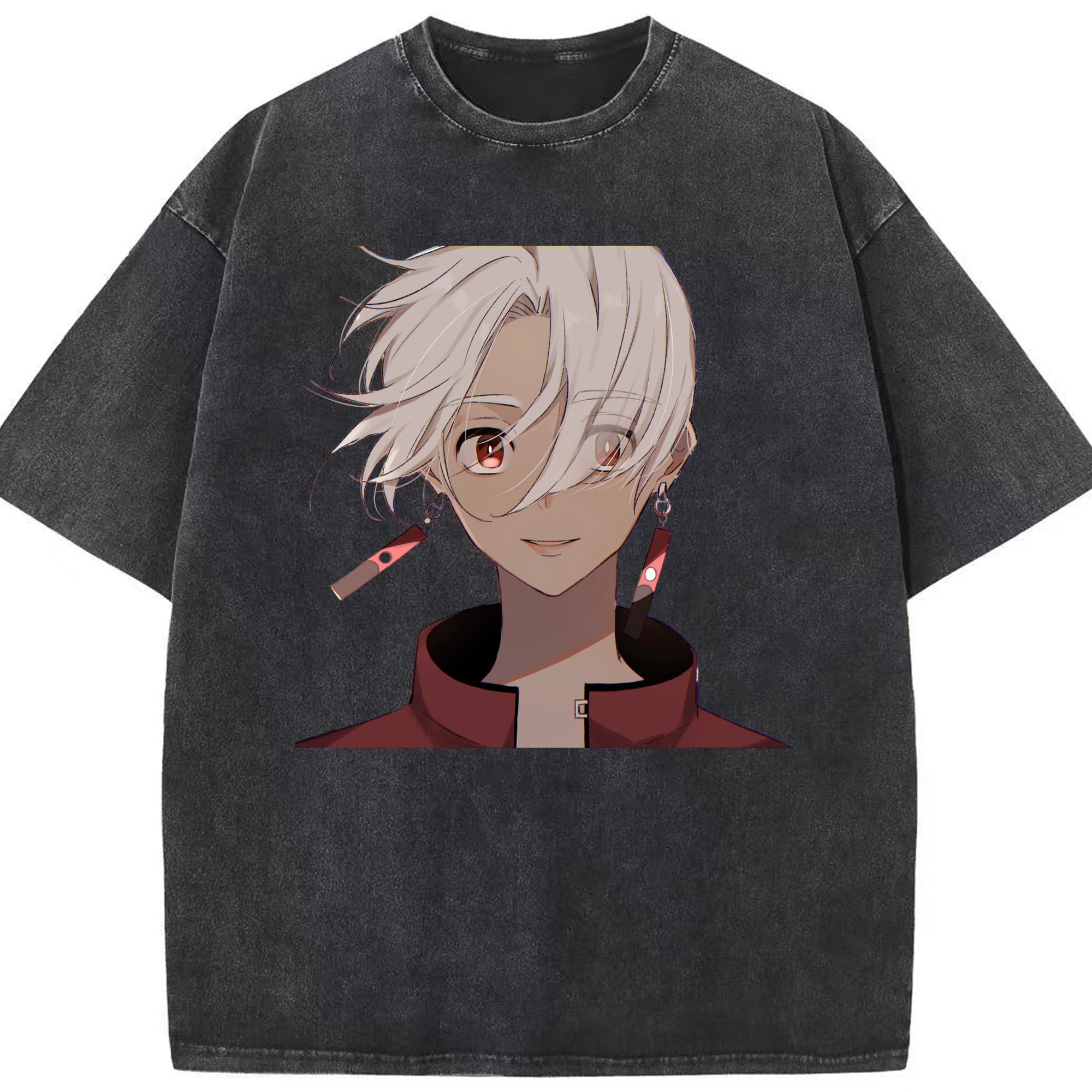（画像用） 東京リベンジャーズ Tokyo Revengers 綿100% ヴィンテージ風 半袖Tシャツ（フロントプリント）