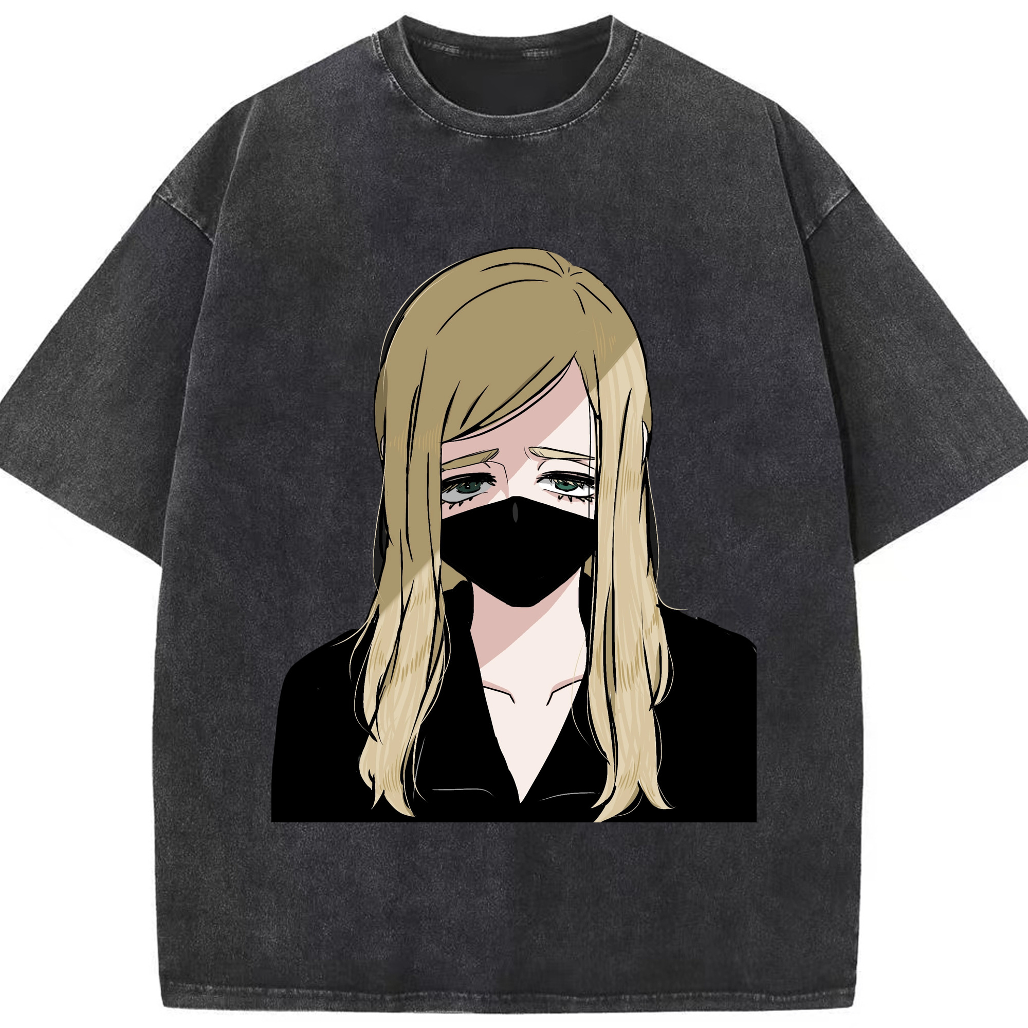 （画像用） 東京リベンジャーズ Tokyo Revengers 綿100% ヴィンテージ風 半袖Tシャツ（フロントプリント）