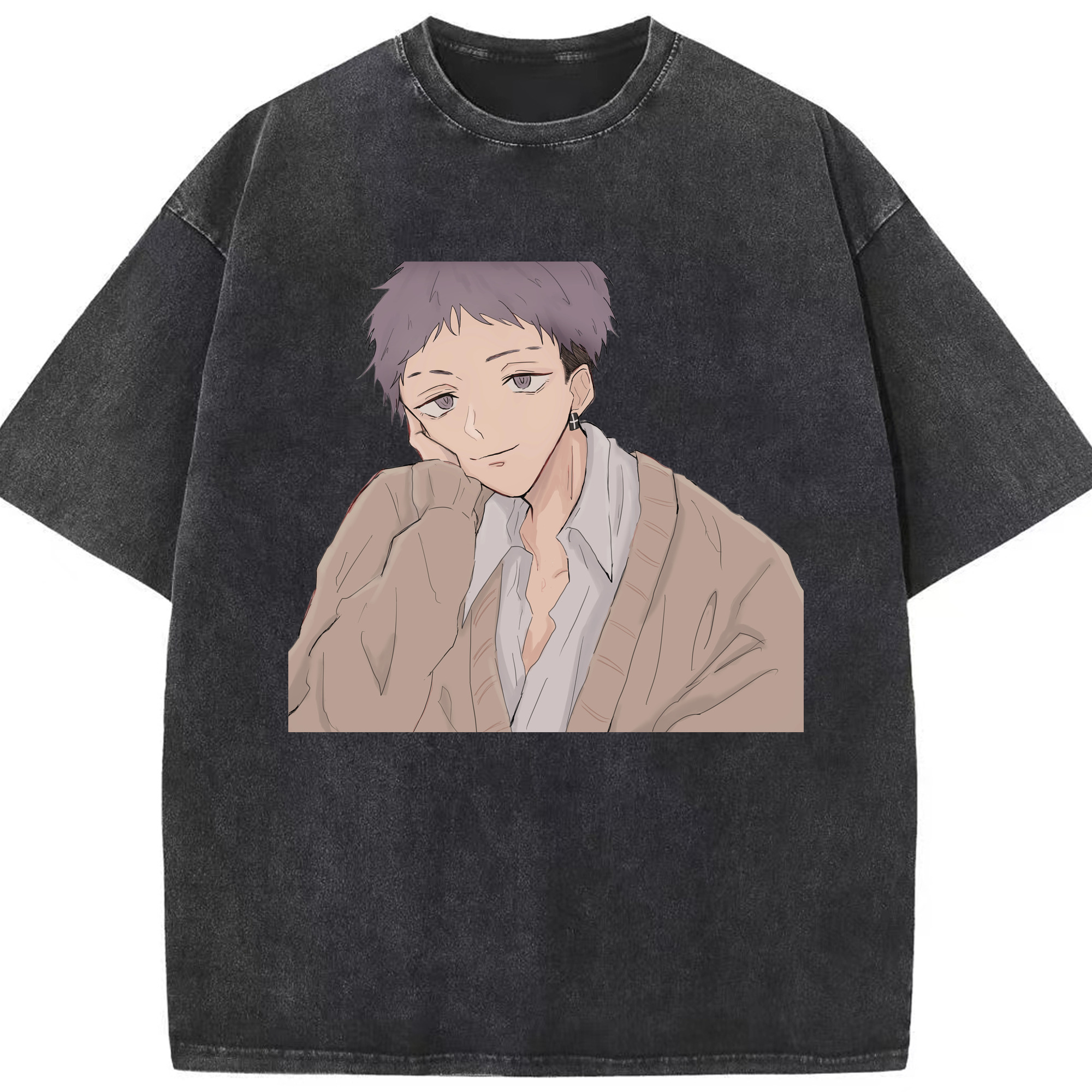 （画像用） 東京リベンジャーズ Tokyo Revengers 綿100% ヴィンテージ風 半袖Tシャツ（フロントプリント）