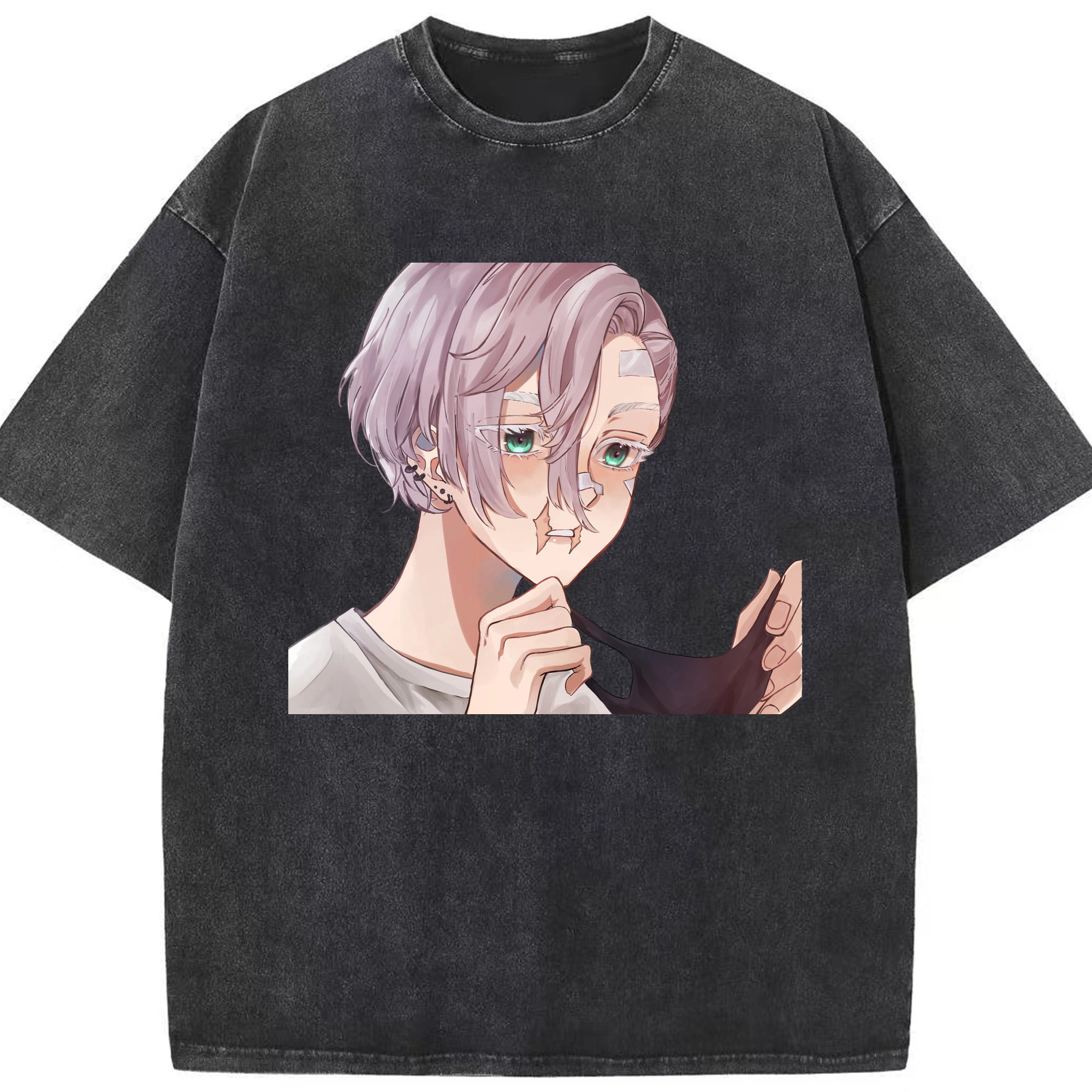 （画像用） 東京リベンジャーズ Tokyo Revengers 綿100% ヴィンテージ風 半袖Tシャツ（フロントプリント）