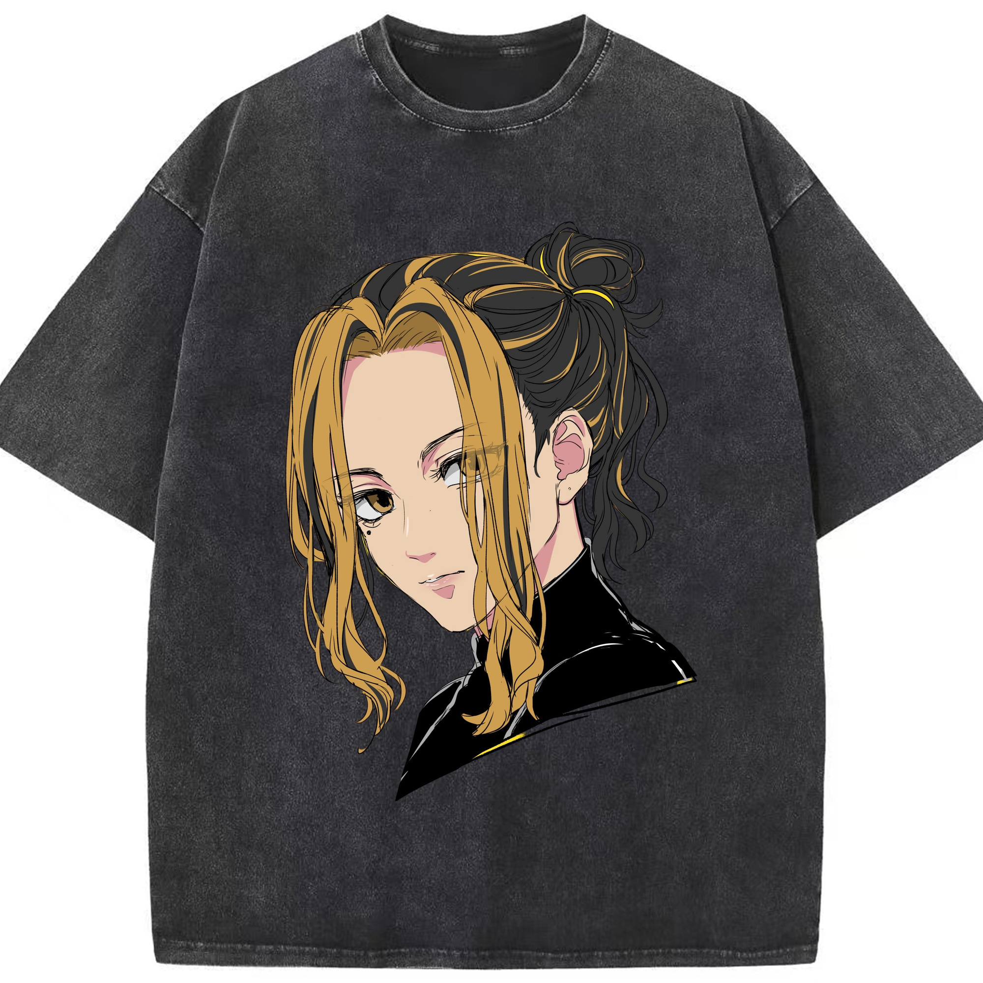 （画像用） 東京リベンジャーズ Tokyo Revengers 綿100% ヴィンテージ風 半袖Tシャツ（フロントプリント）