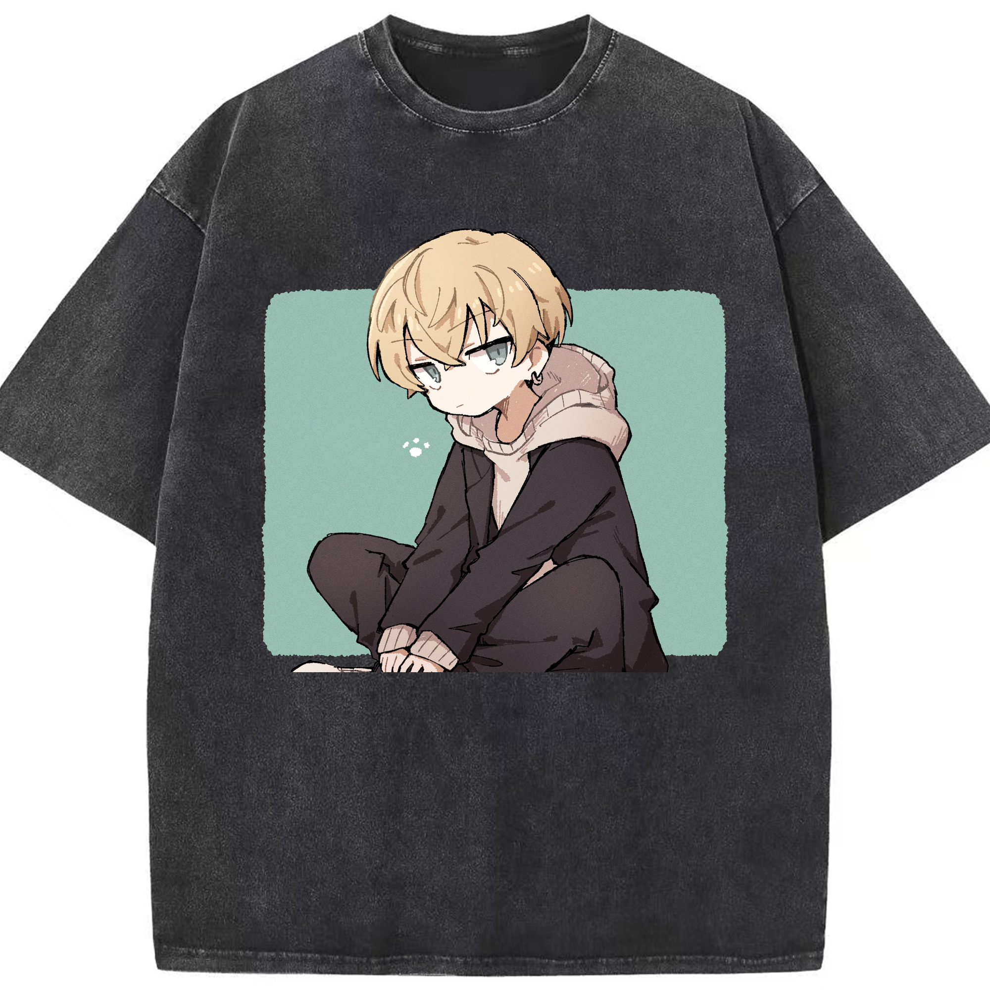 （画像用） 東京リベンジャーズ Tokyo Revengers 綿100% ヴィンテージ風 半袖Tシャツ（フロントプリント）