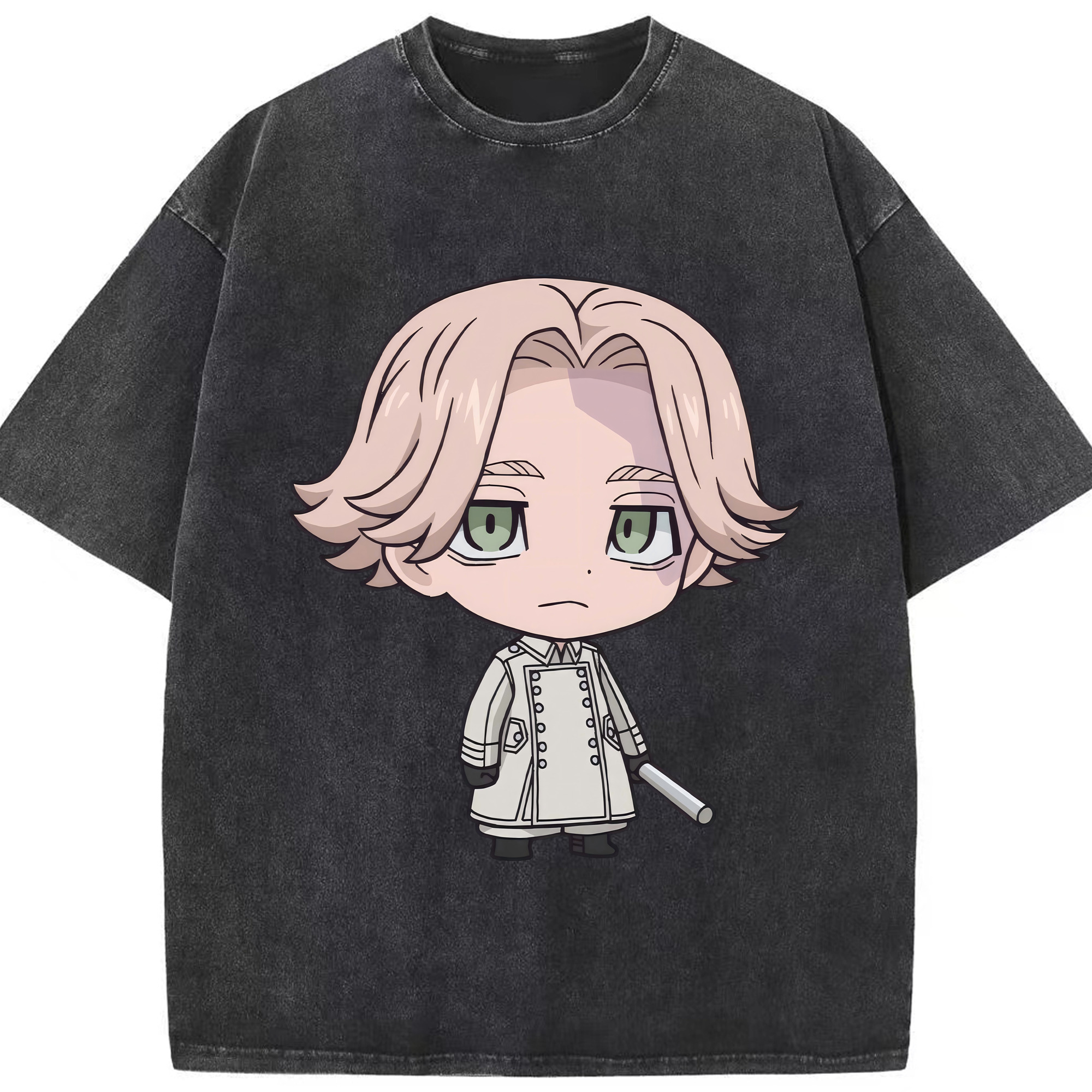 （画像用） 東京リベンジャーズ Tokyo Revengers 綿100% ヴィンテージ風 半袖Tシャツ（フロントプリント）