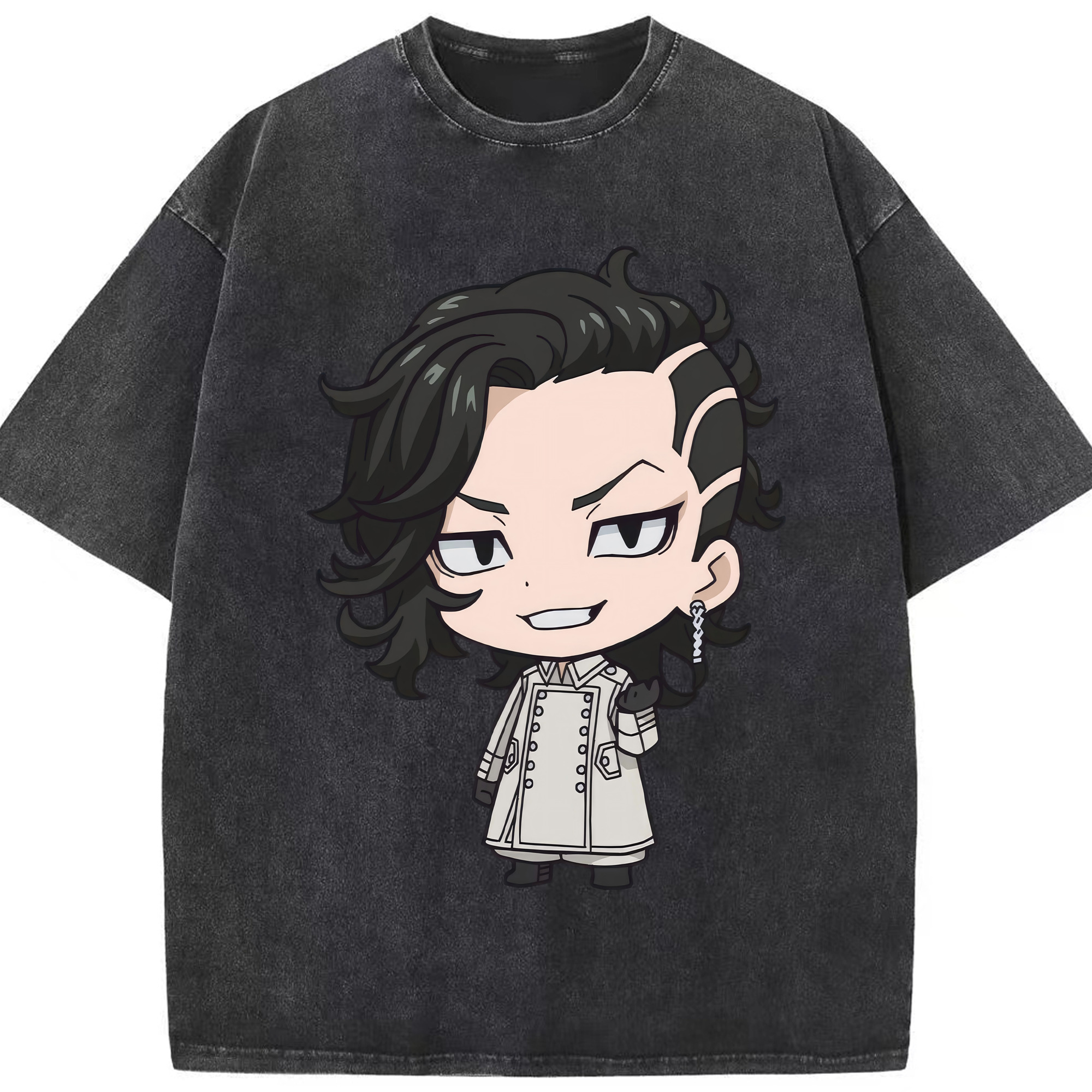 （画像用） 東京リベンジャーズ Tokyo Revengers 綿100% ヴィンテージ風 半袖Tシャツ（フロントプリント）