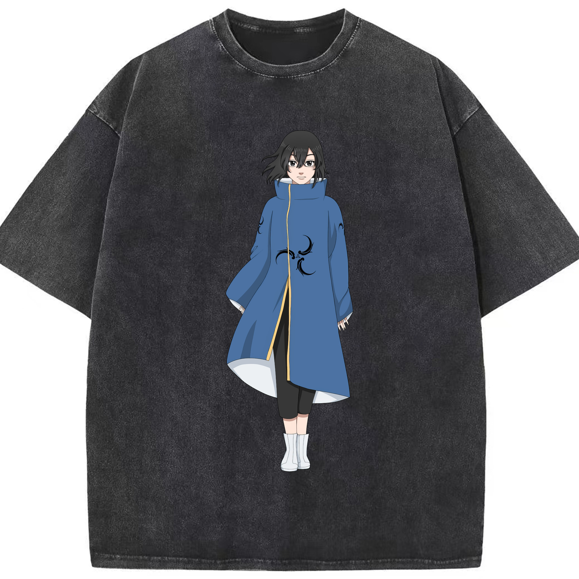 （画像用） 東京リベンジャーズ Tokyo Revengers 綿100% ヴィンテージ風 半袖Tシャツ（フロントプリント）
