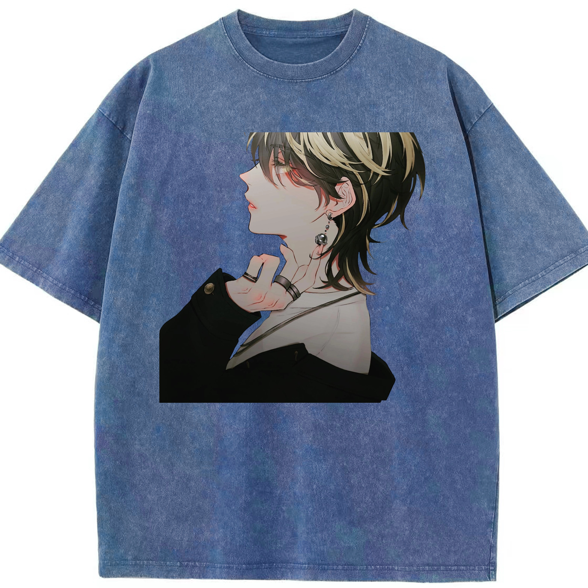 （画像用） 東京リベンジャーズ Tokyo Revengers 綿100% ヴィンテージ風 半袖Tシャツ（フロントプリント）