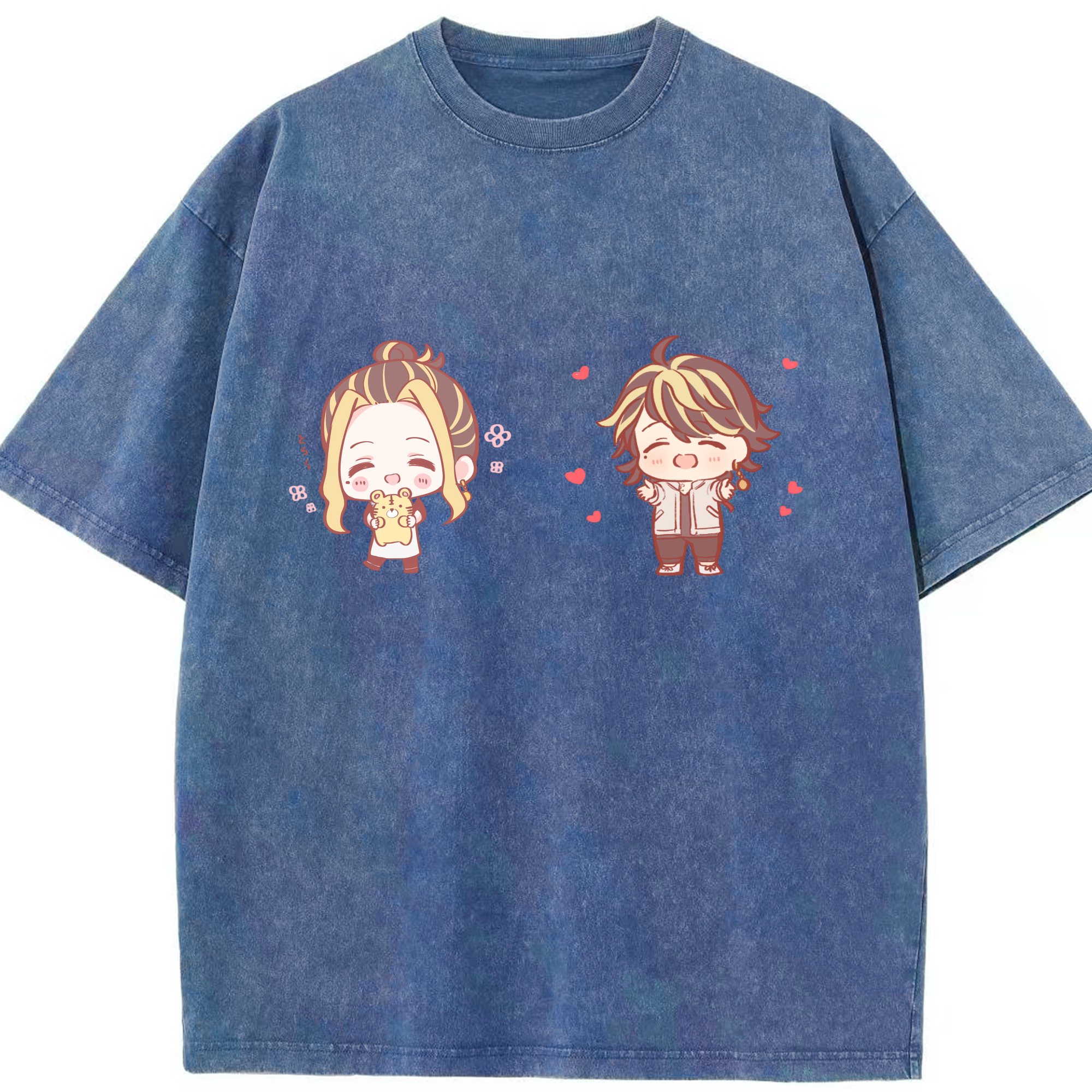 （画像用） 東京リベンジャーズ Tokyo Revengers 綿100% ヴィンテージ風 半袖Tシャツ（フロントプリント）