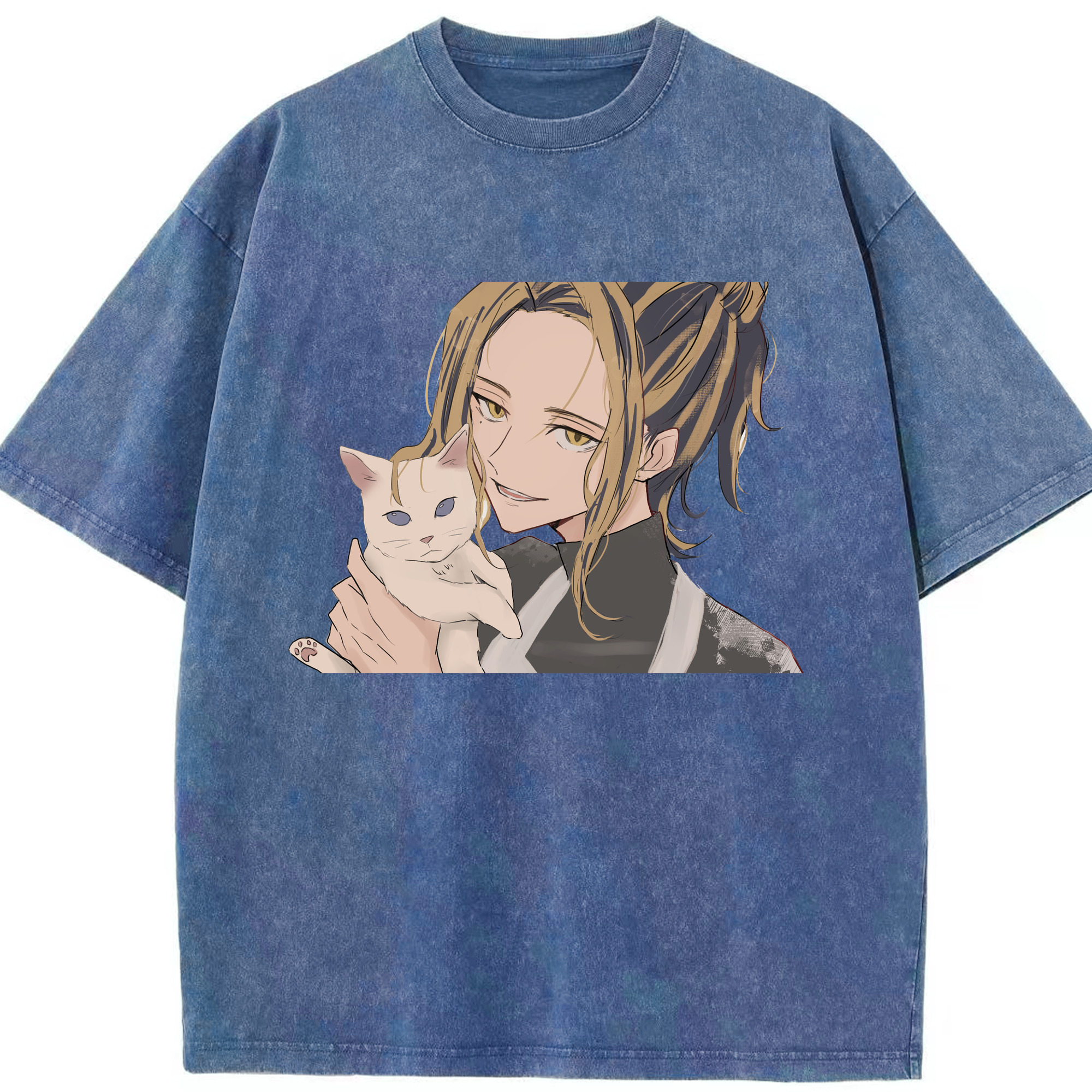 （画像用） 東京リベンジャーズ Tokyo Revengers 綿100% ヴィンテージ風 半袖Tシャツ（フロントプリント）