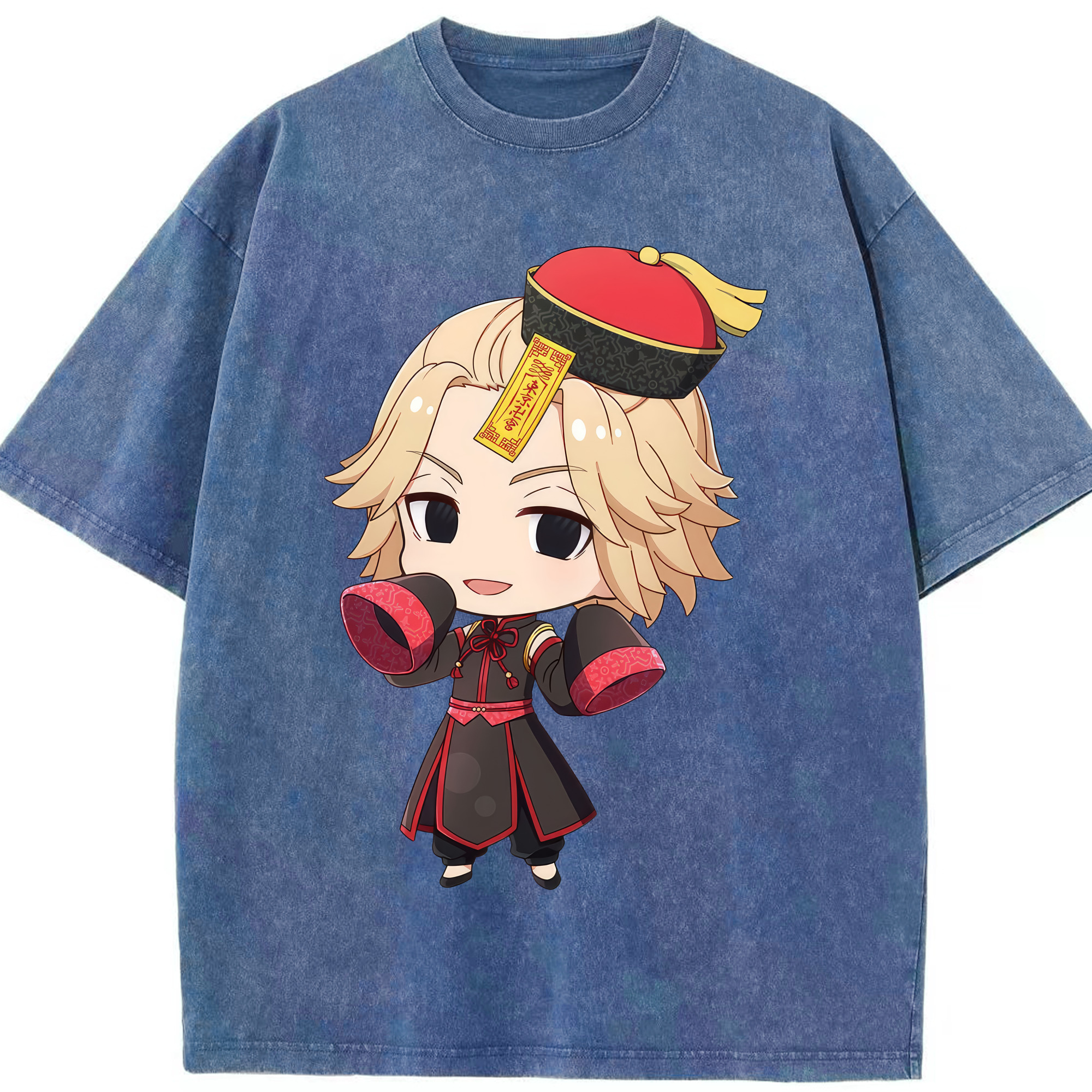 （画像用） 東京リベンジャーズ Tokyo Revengers 綿100% ヴィンテージ風 半袖Tシャツ（フロントプリント）