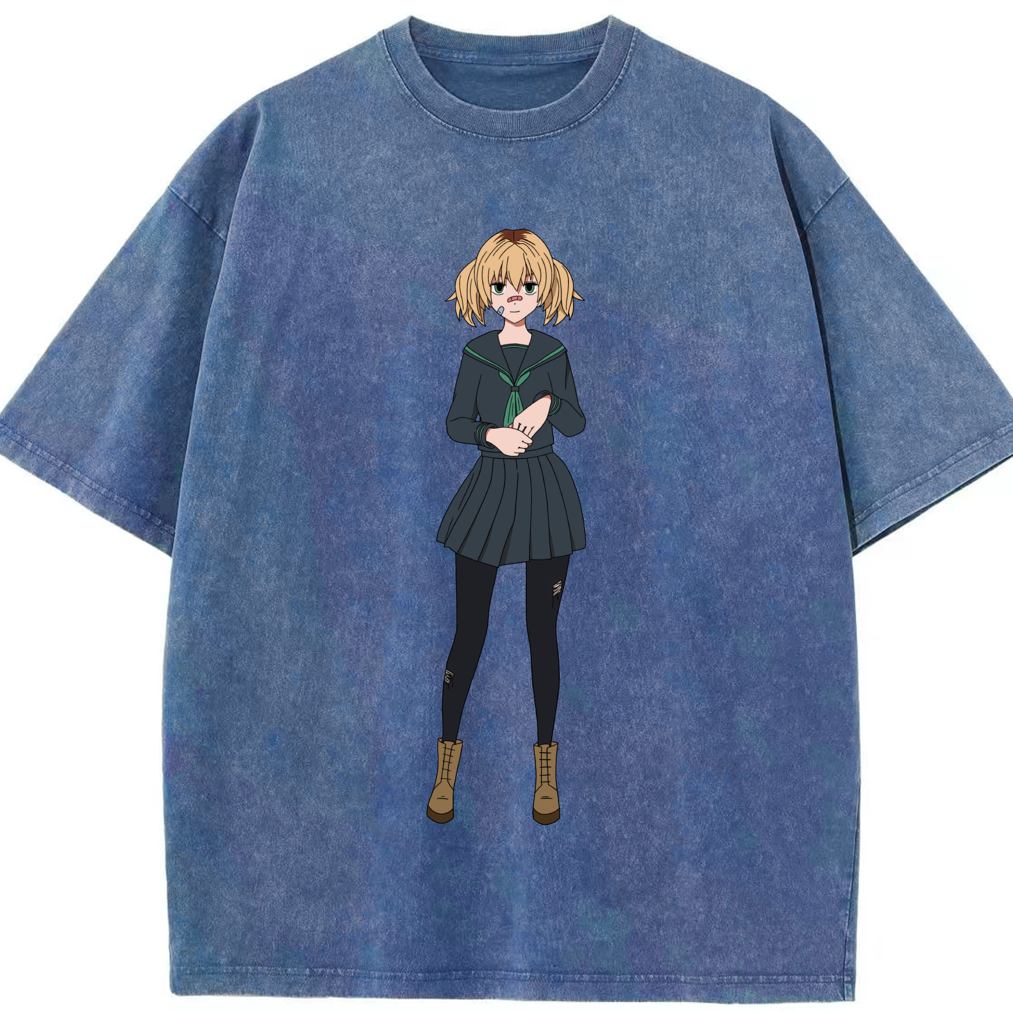 （画像用） 東京リベンジャーズ Tokyo Revengers 綿100% ヴィンテージ風 半袖Tシャツ（フロントプリント）
