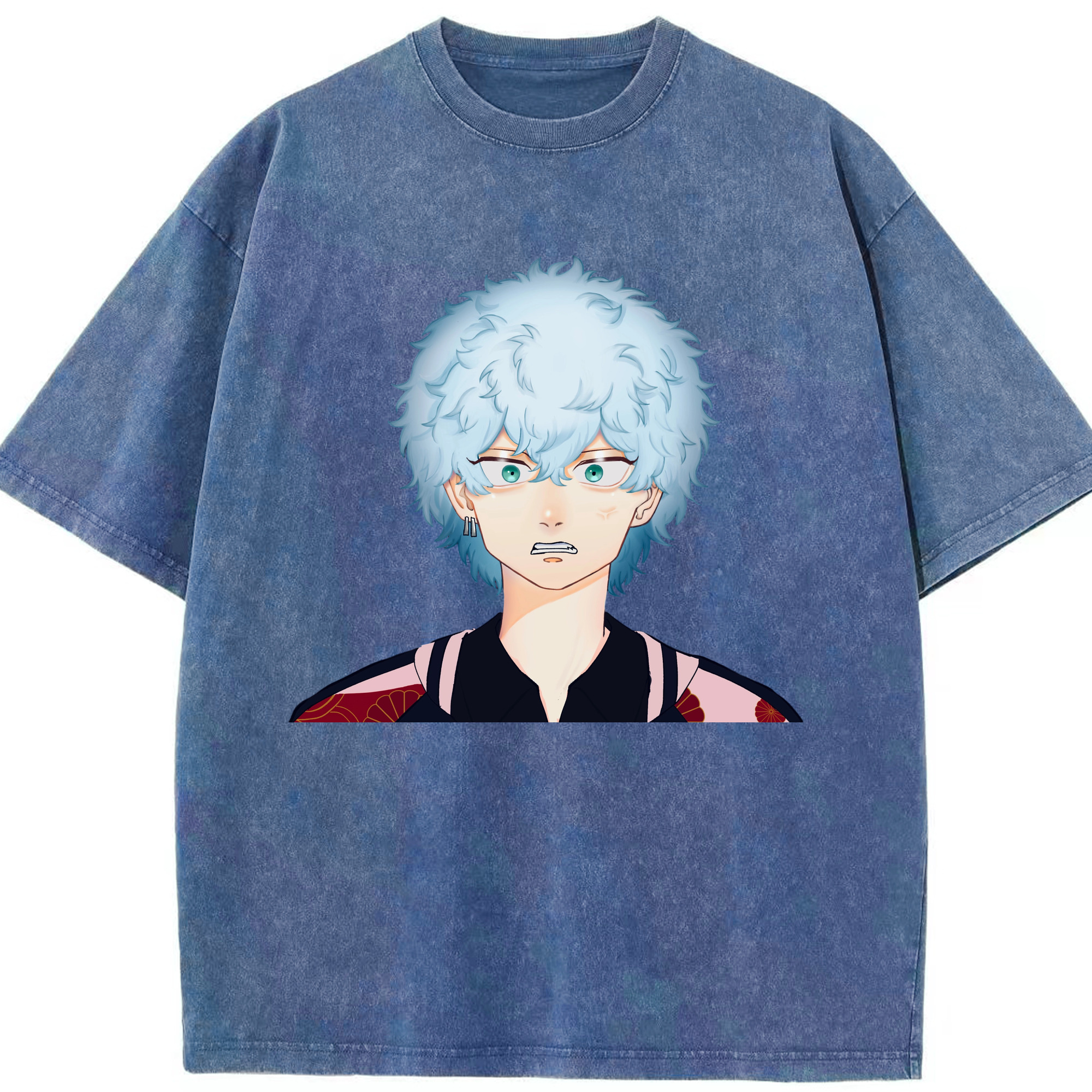 （画像用） 東京リベンジャーズ Tokyo Revengers 綿100% ヴィンテージ風 半袖Tシャツ（フロントプリント）