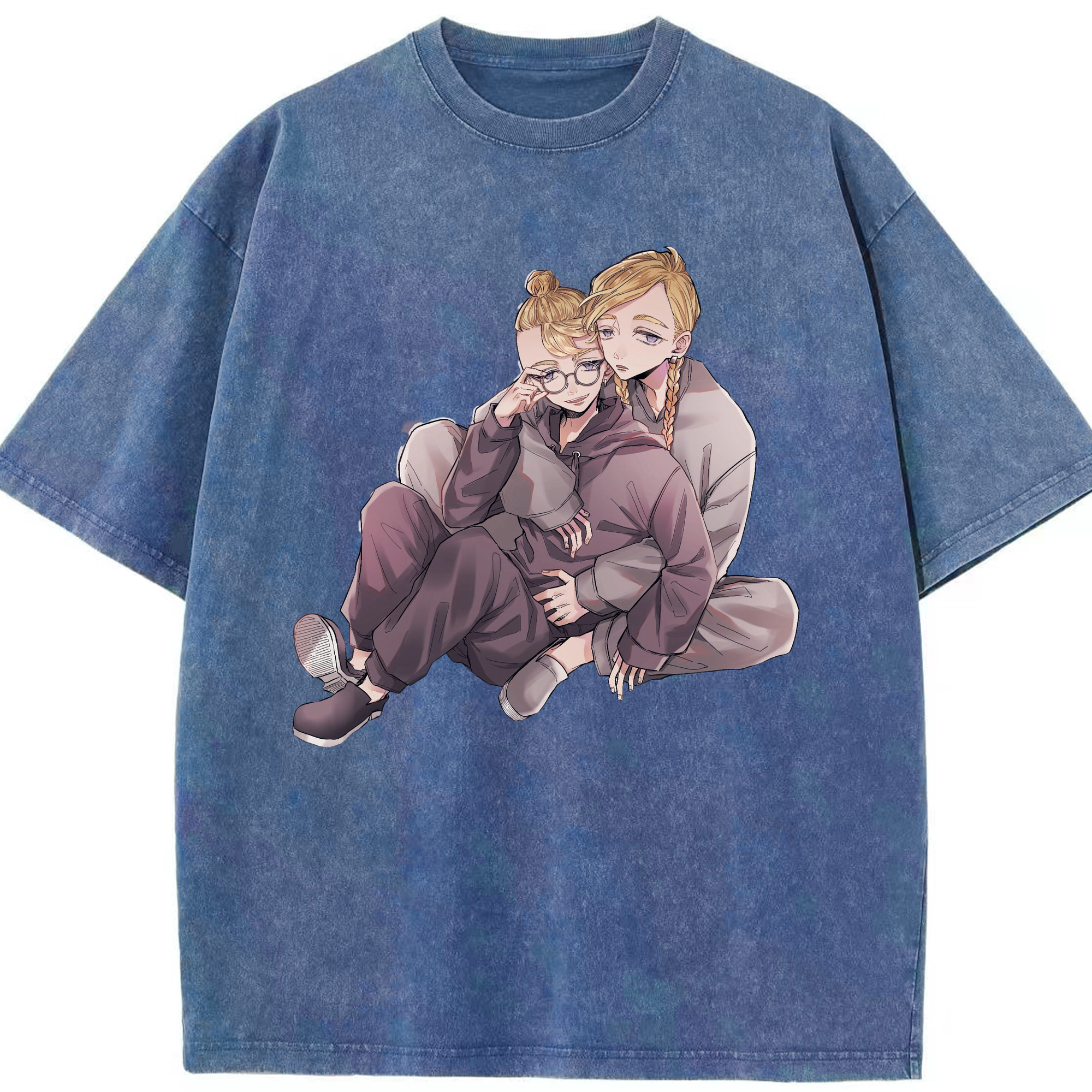 （画像用） 東京リベンジャーズ Tokyo Revengers 綿100% ヴィンテージ風 半袖Tシャツ（フロントプリント）
