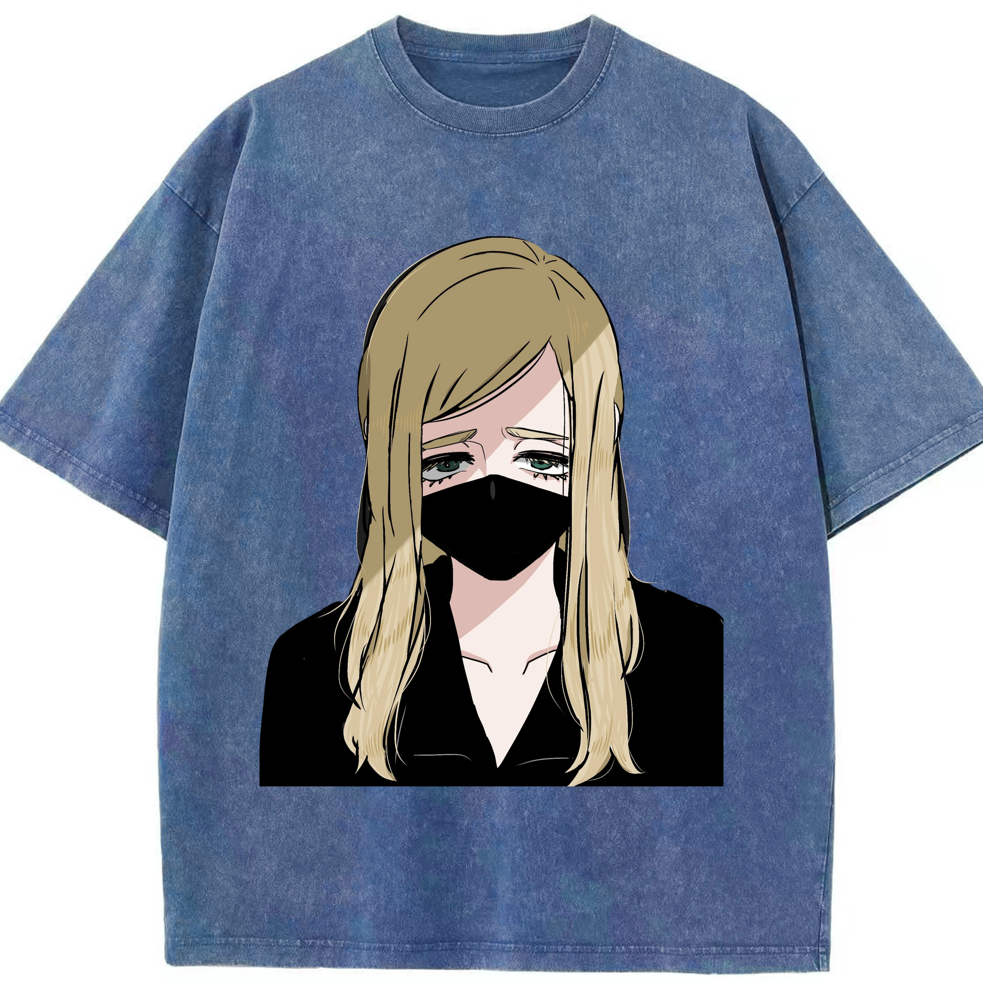 （画像用） 東京リベンジャーズ Tokyo Revengers 綿100% ヴィンテージ風 半袖Tシャツ（フロントプリント）