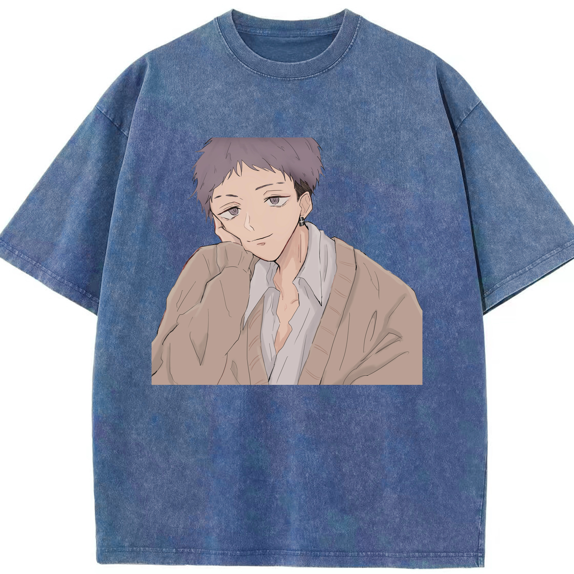 （画像用） 東京リベンジャーズ Tokyo Revengers 綿100% ヴィンテージ風 半袖Tシャツ（フロントプリント）