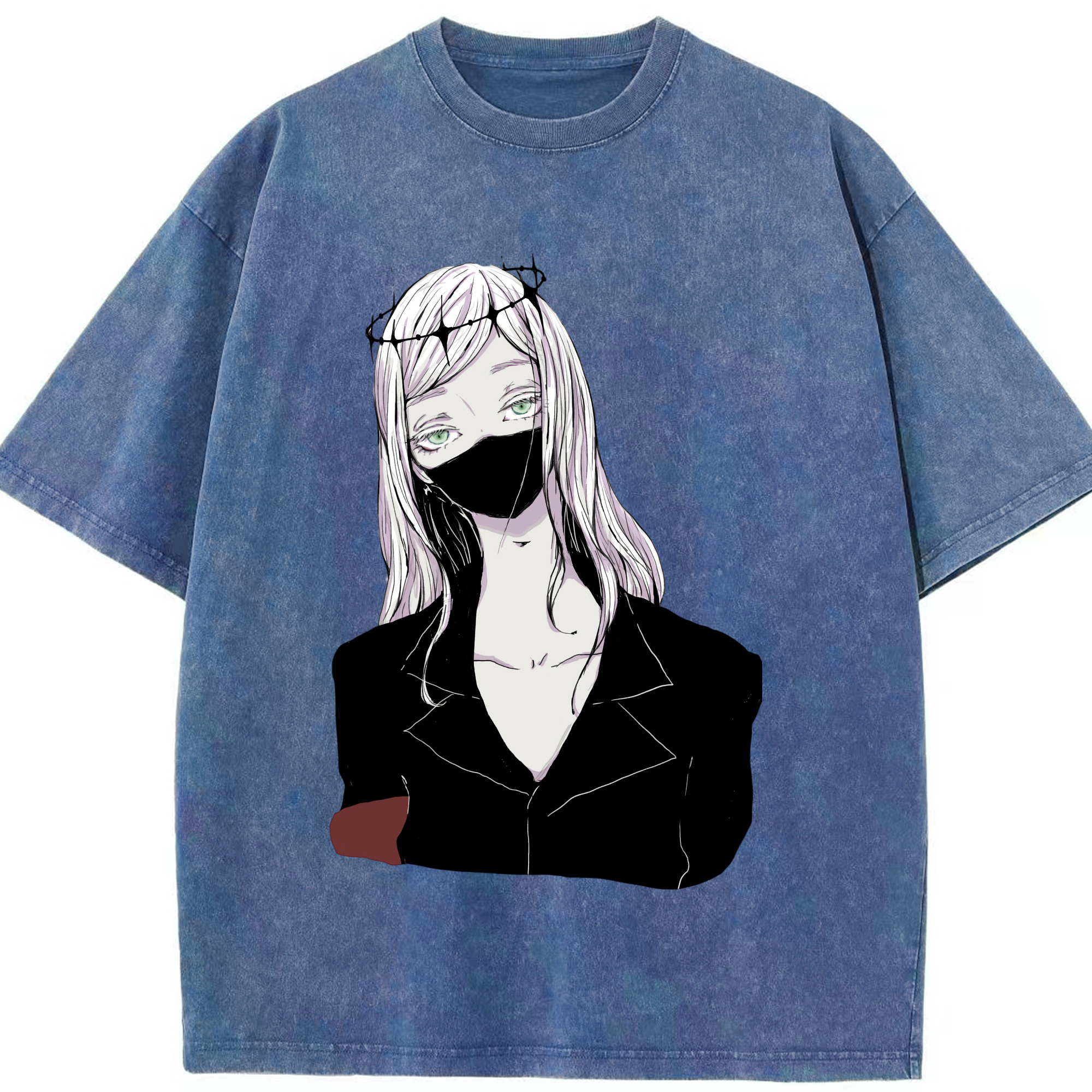 （画像用） 東京リベンジャーズ Tokyo Revengers 綿100% ヴィンテージ風 半袖Tシャツ（フロントプリント）