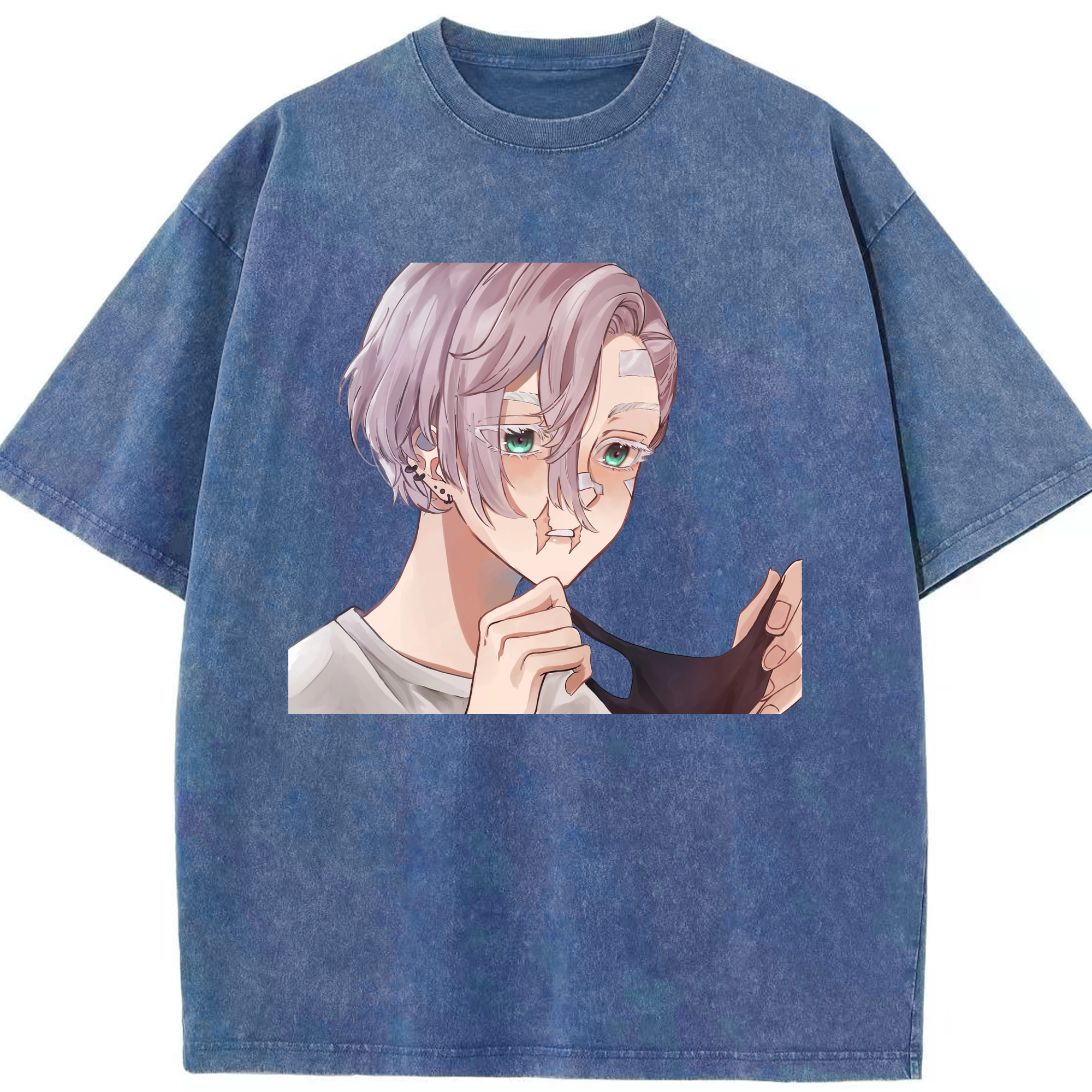 （画像用） 東京リベンジャーズ Tokyo Revengers 綿100% ヴィンテージ風 半袖Tシャツ（フロントプリント）