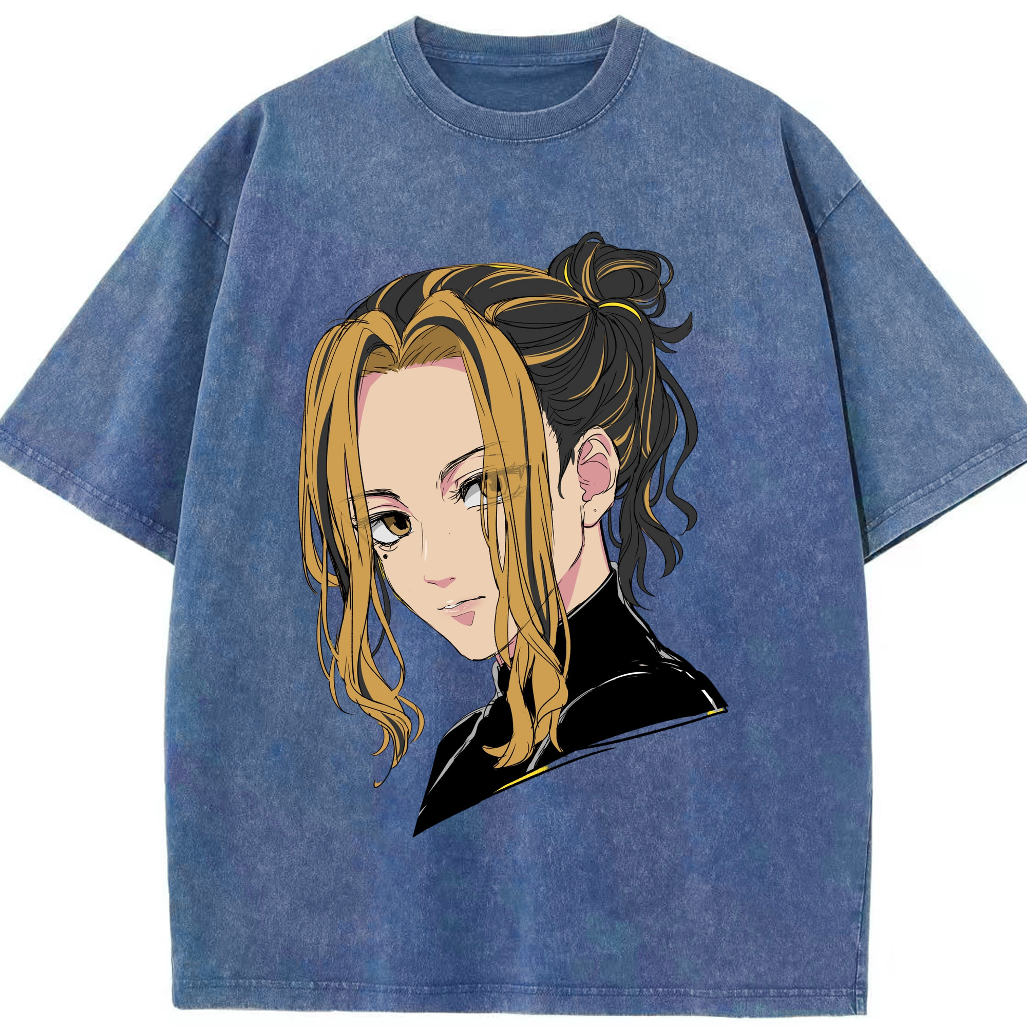 （画像用） 東京リベンジャーズ Tokyo Revengers 綿100% ヴィンテージ風 半袖Tシャツ（フロントプリント）