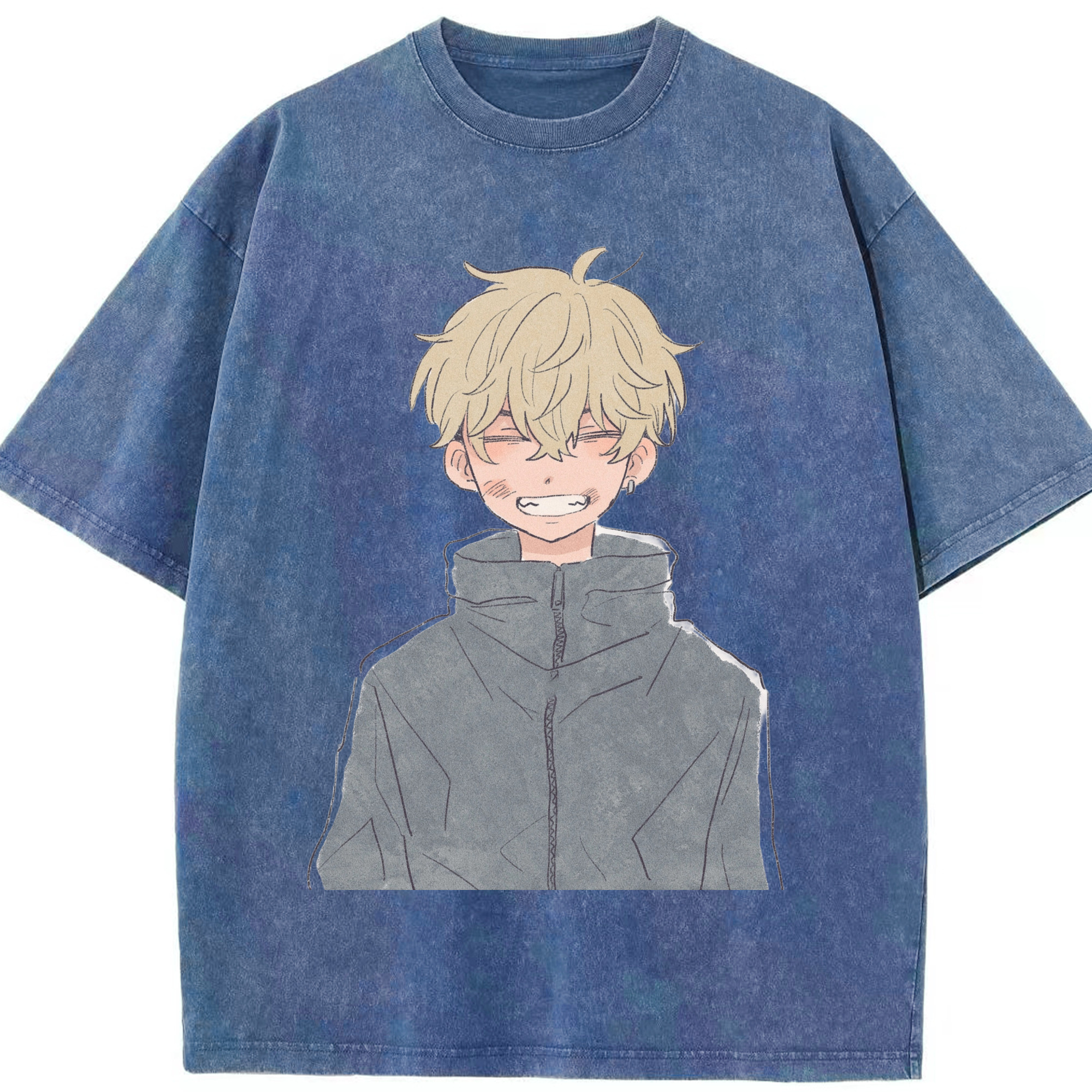 （画像用） 東京リベンジャーズ Tokyo Revengers 綿100% ヴィンテージ風 半袖Tシャツ（フロントプリント）