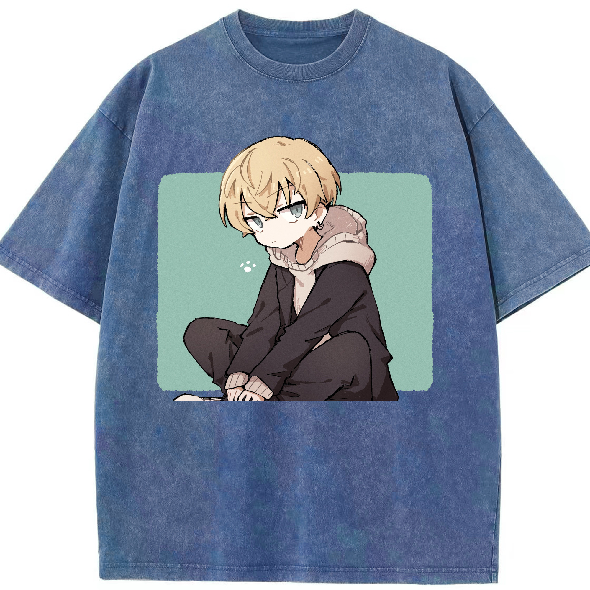 （画像用） 東京リベンジャーズ Tokyo Revengers 綿100% ヴィンテージ風 半袖Tシャツ（フロントプリント）