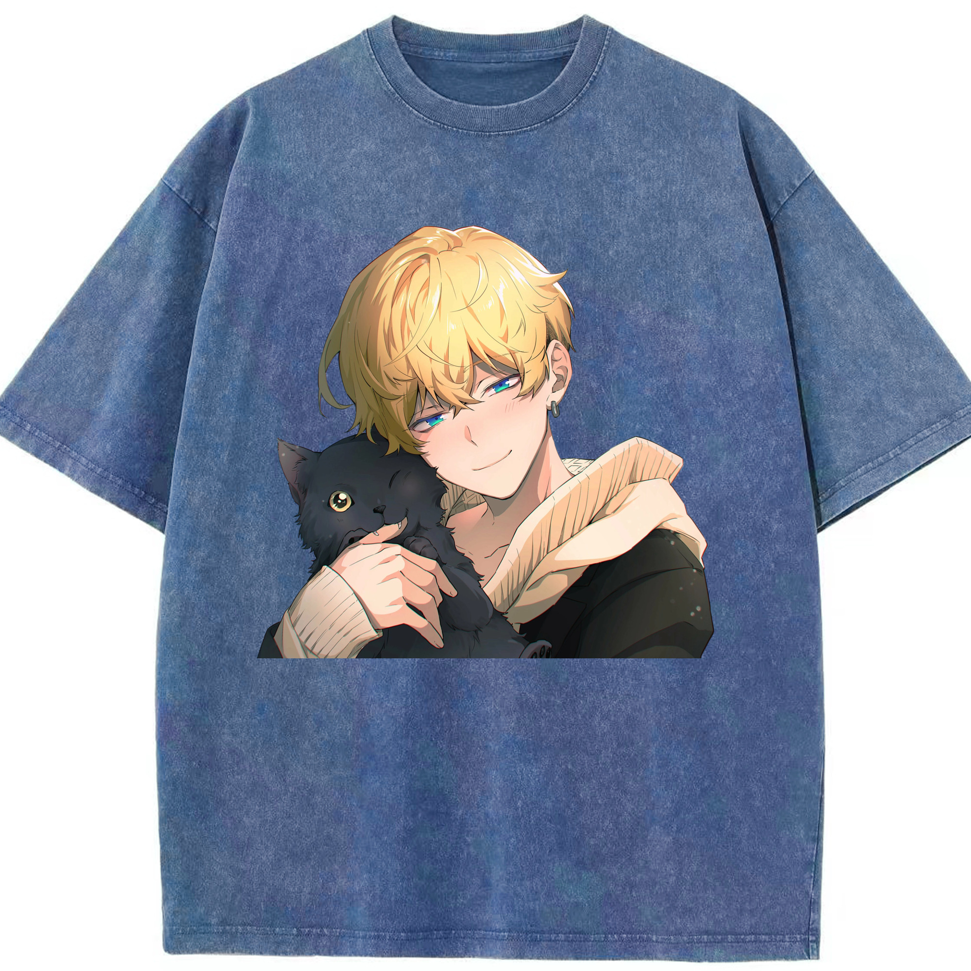 （画像用） 東京リベンジャーズ Tokyo Revengers 綿100% ヴィンテージ風 半袖Tシャツ（フロントプリント）