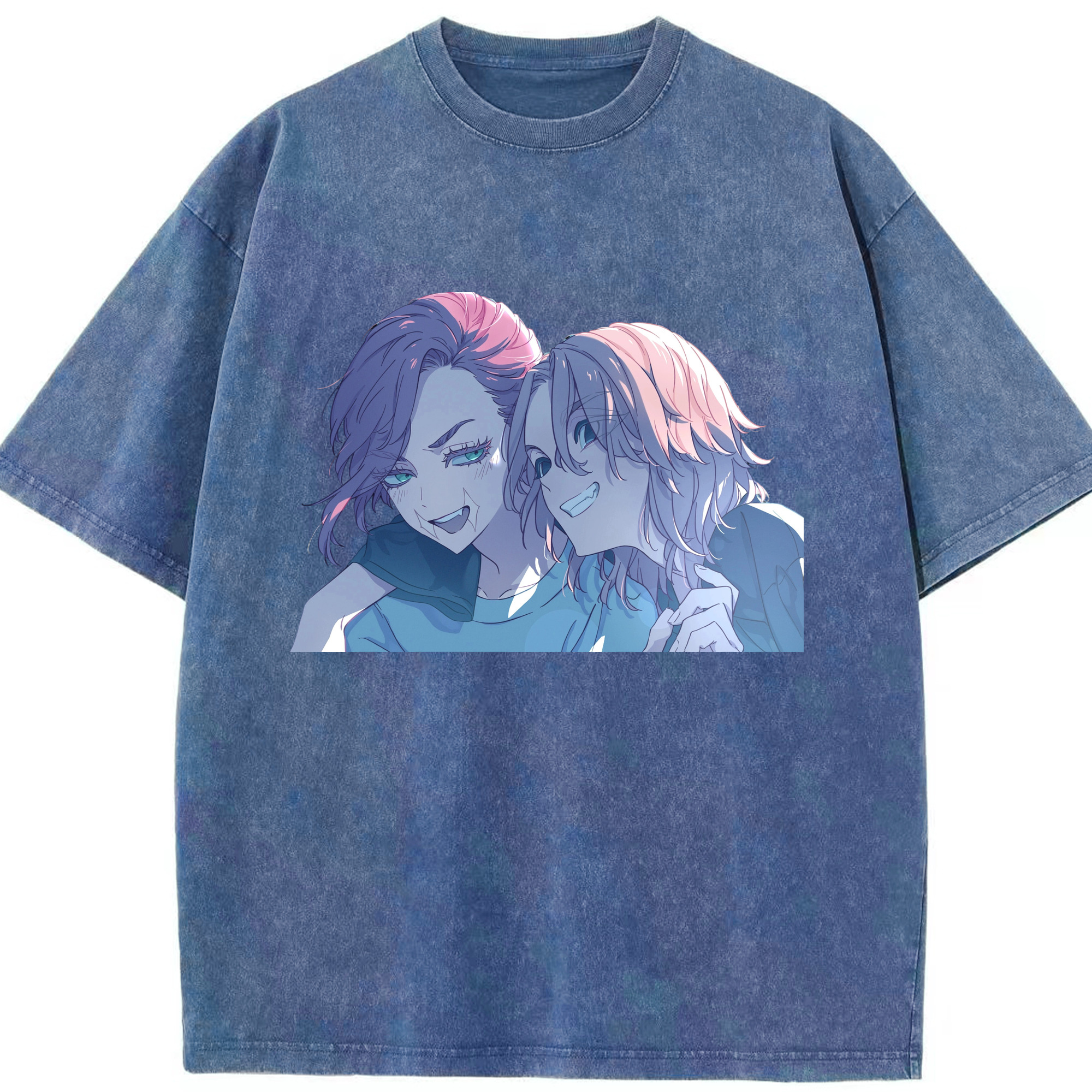 （画像用） 東京リベンジャーズ Tokyo Revengers 綿100% ヴィンテージ風 半袖Tシャツ（フロントプリント）
