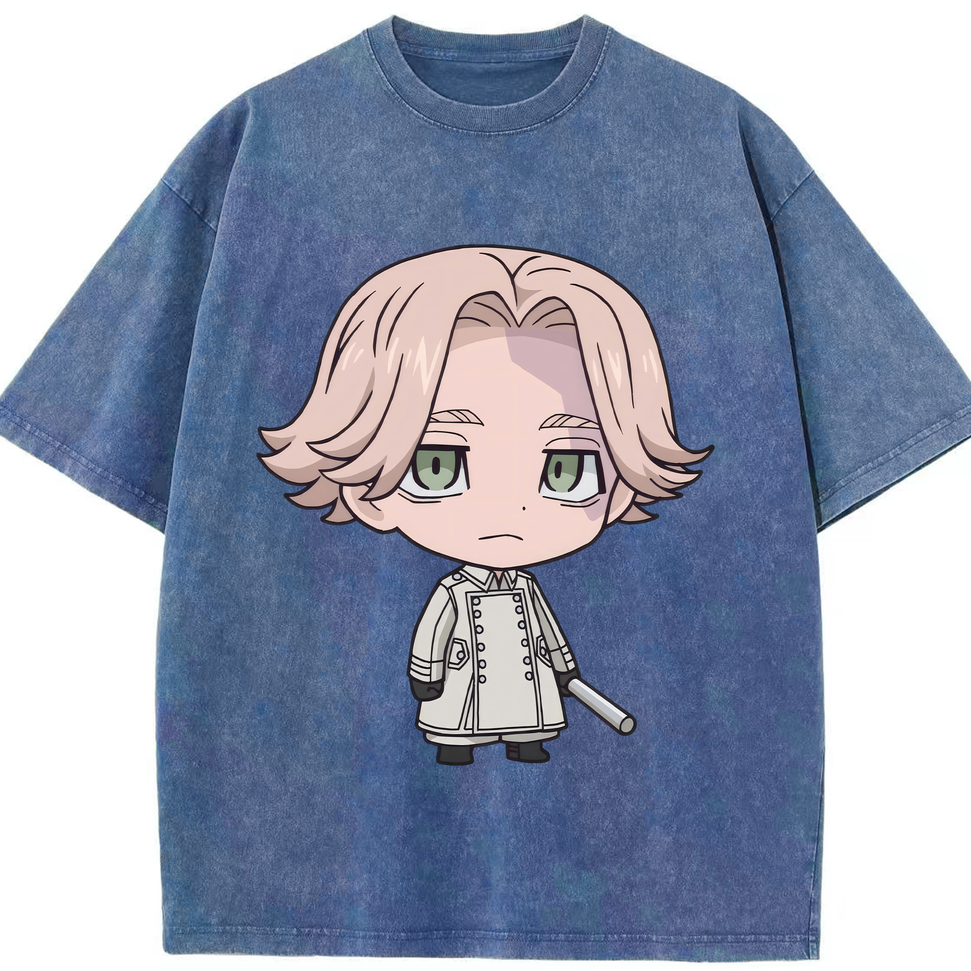 （画像用） 東京リベンジャーズ Tokyo Revengers 綿100% ヴィンテージ風 半袖Tシャツ（フロントプリント）