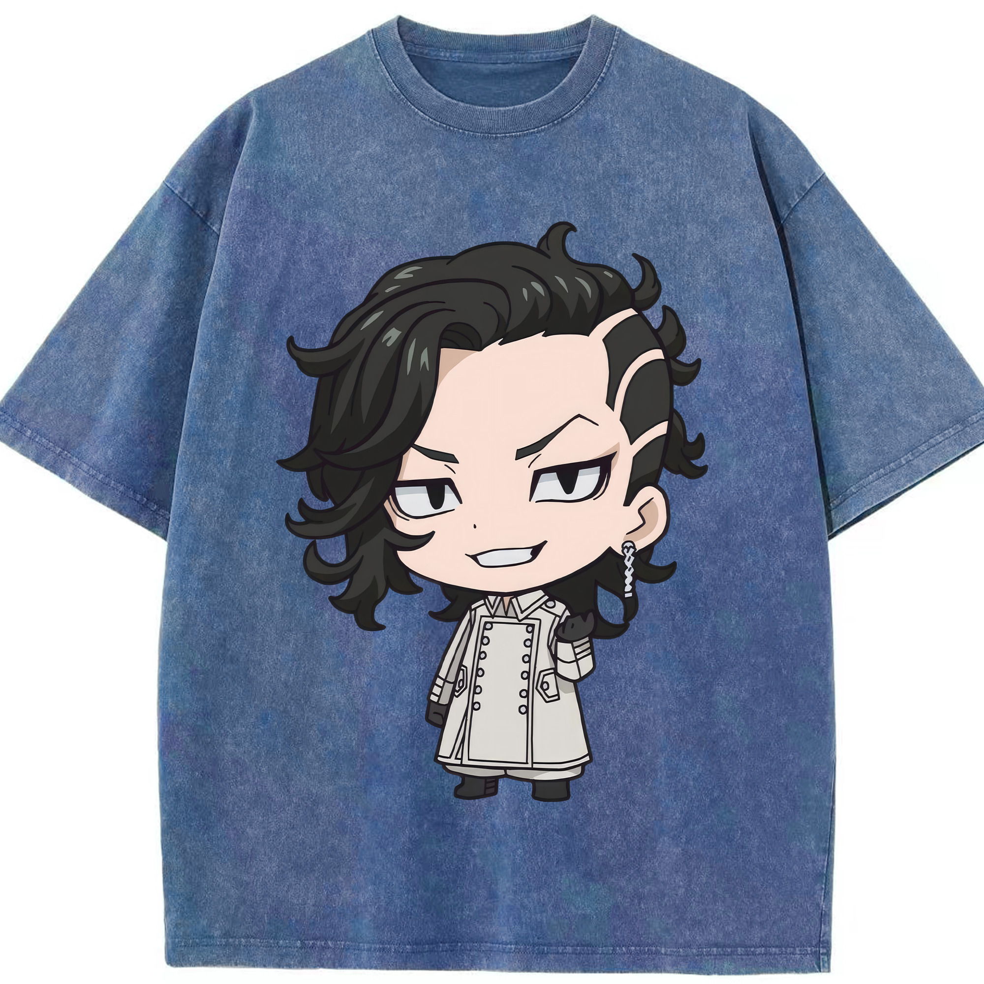 （画像用） 東京リベンジャーズ Tokyo Revengers 綿100% ヴィンテージ風 半袖Tシャツ（フロントプリント）