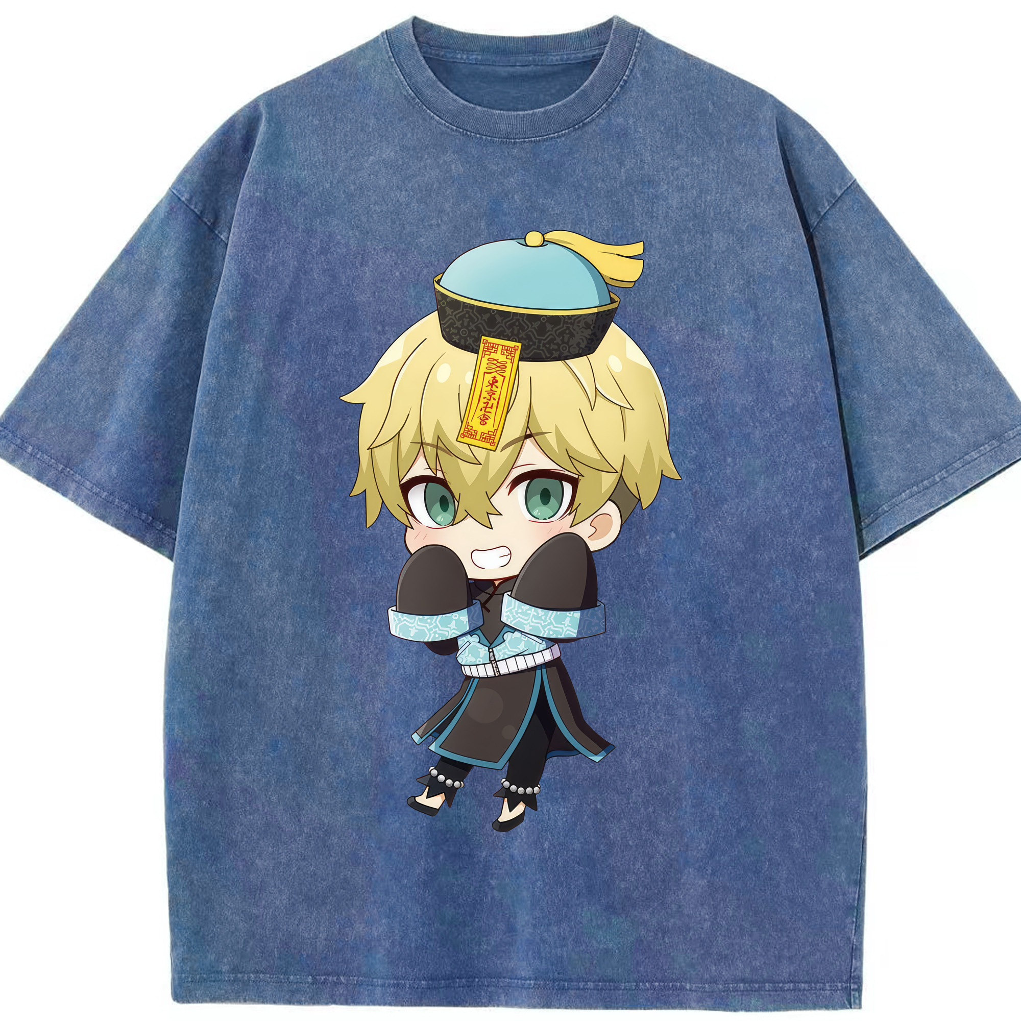 （画像用） 東京リベンジャーズ Tokyo Revengers 綿100% ヴィンテージ風 半袖Tシャツ（フロントプリント）