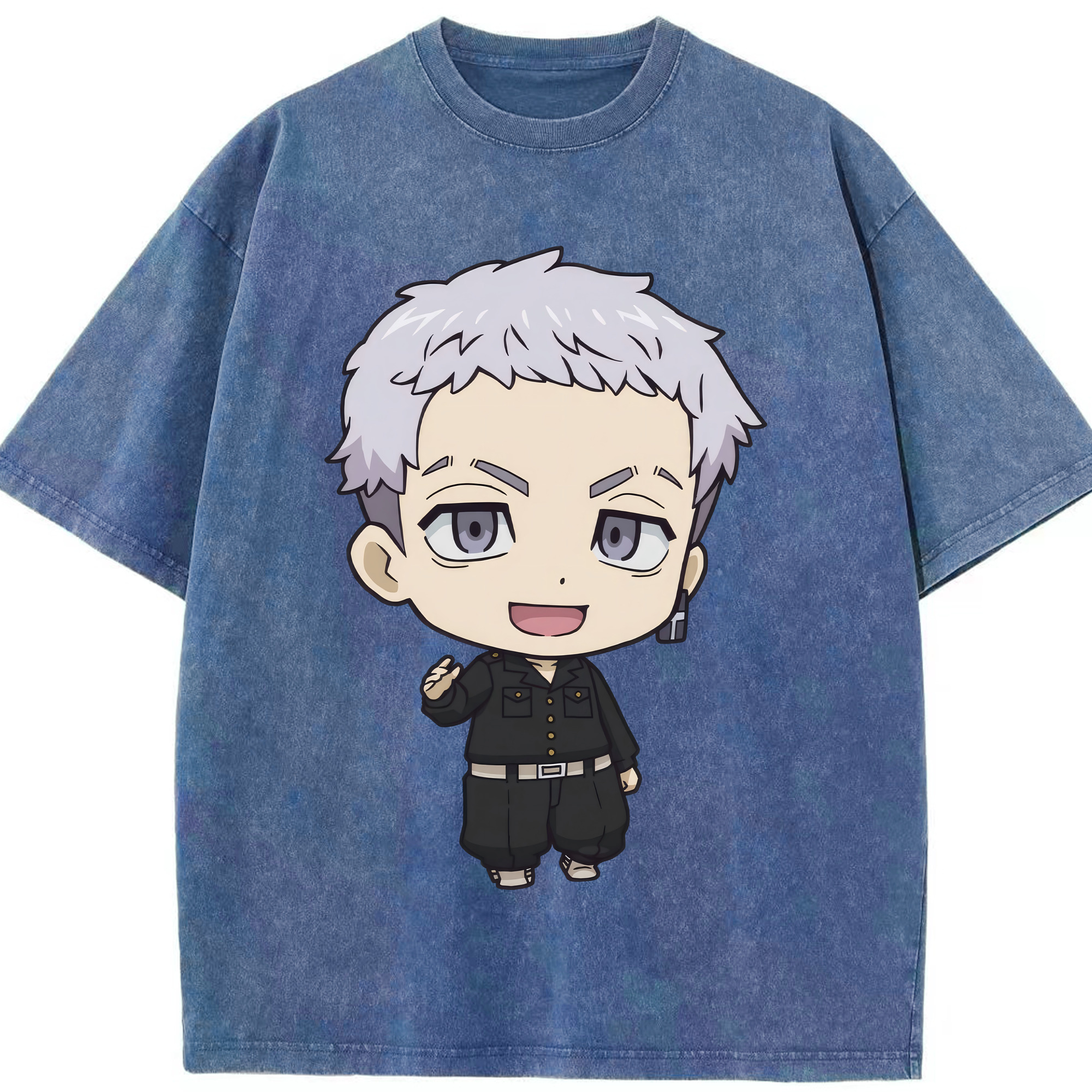 （画像用） 東京リベンジャーズ Tokyo Revengers 綿100% ヴィンテージ風 半袖Tシャツ（フロントプリント）