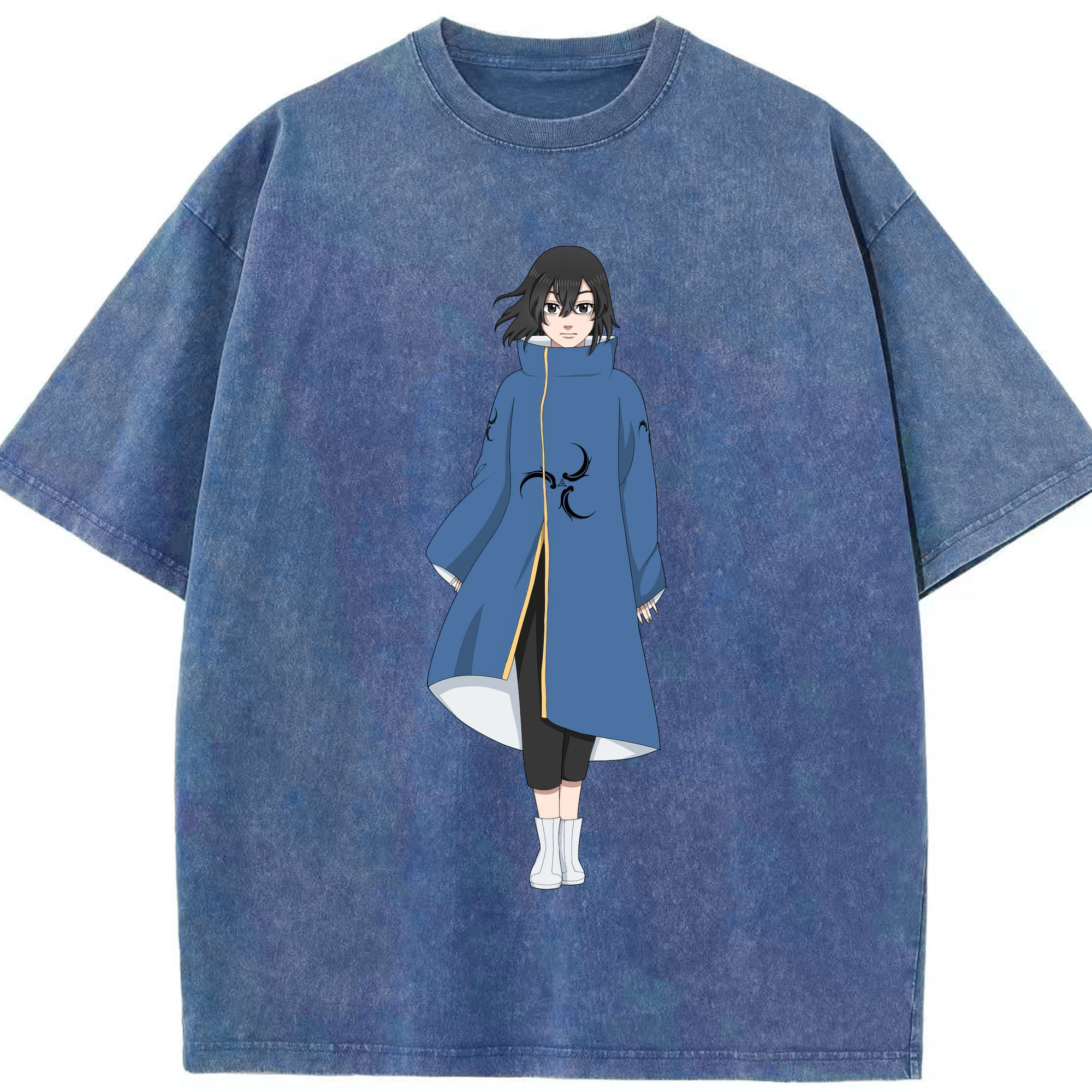 （画像用） 東京リベンジャーズ Tokyo Revengers 綿100% ヴィンテージ風 半袖Tシャツ（フロントプリント）