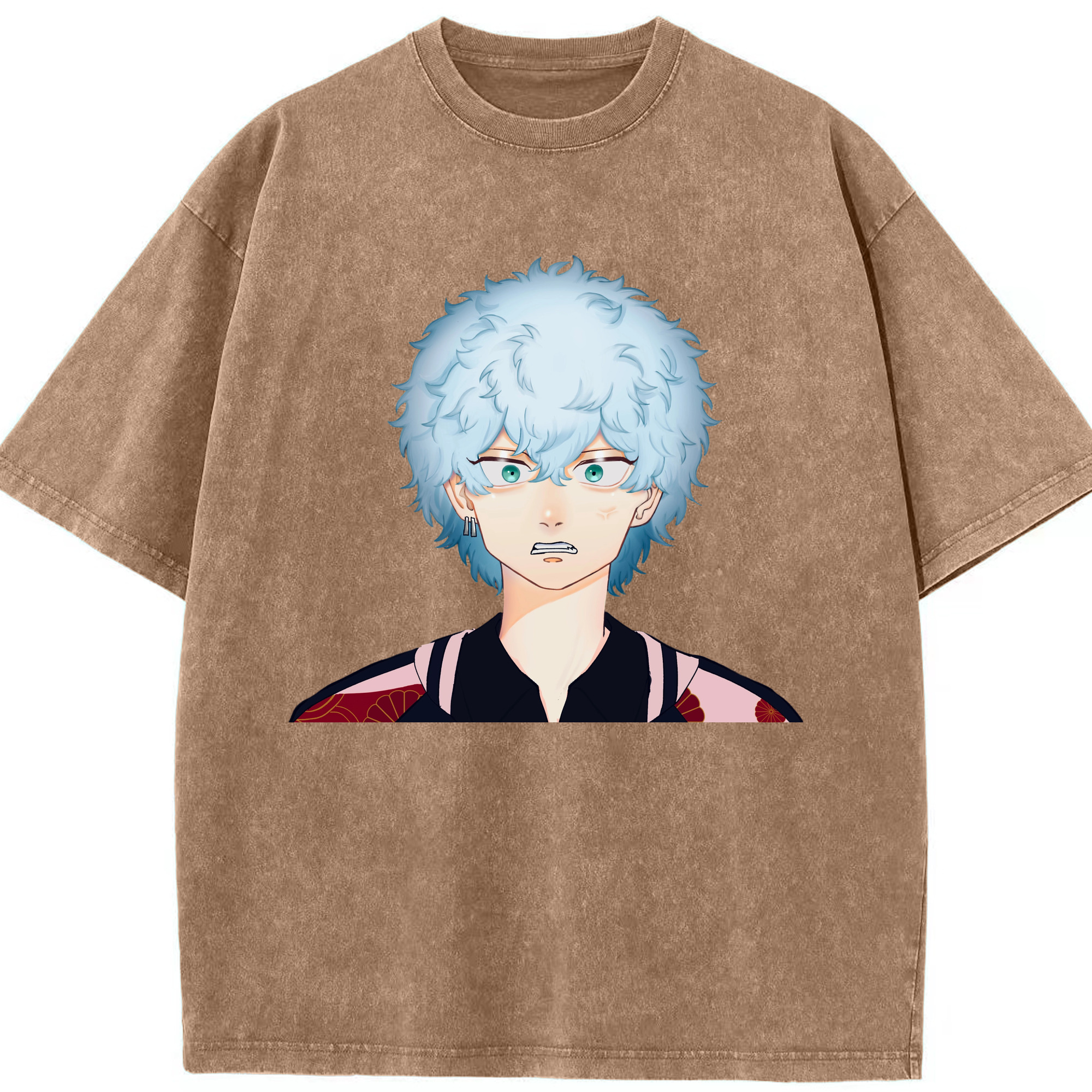（画像用） 東京リベンジャーズ Tokyo Revengers 綿100% ヴィンテージ風 半袖Tシャツ（フロントプリント）