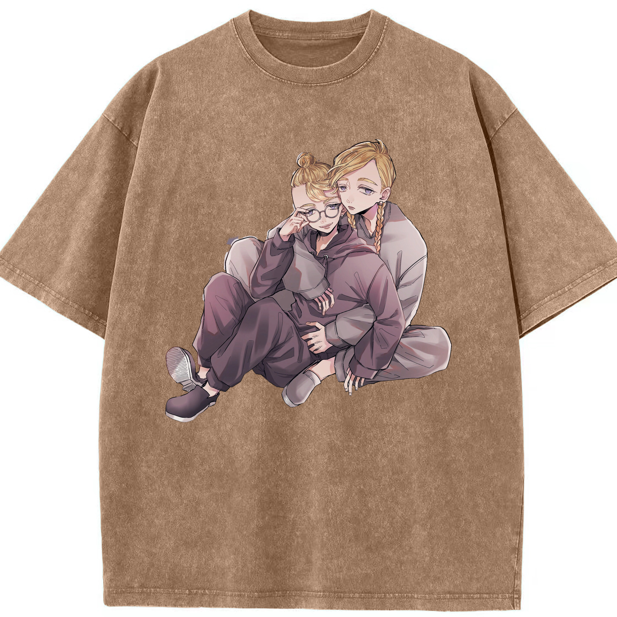 （画像用） 東京リベンジャーズ Tokyo Revengers 綿100% ヴィンテージ風 半袖Tシャツ（フロントプリント）
