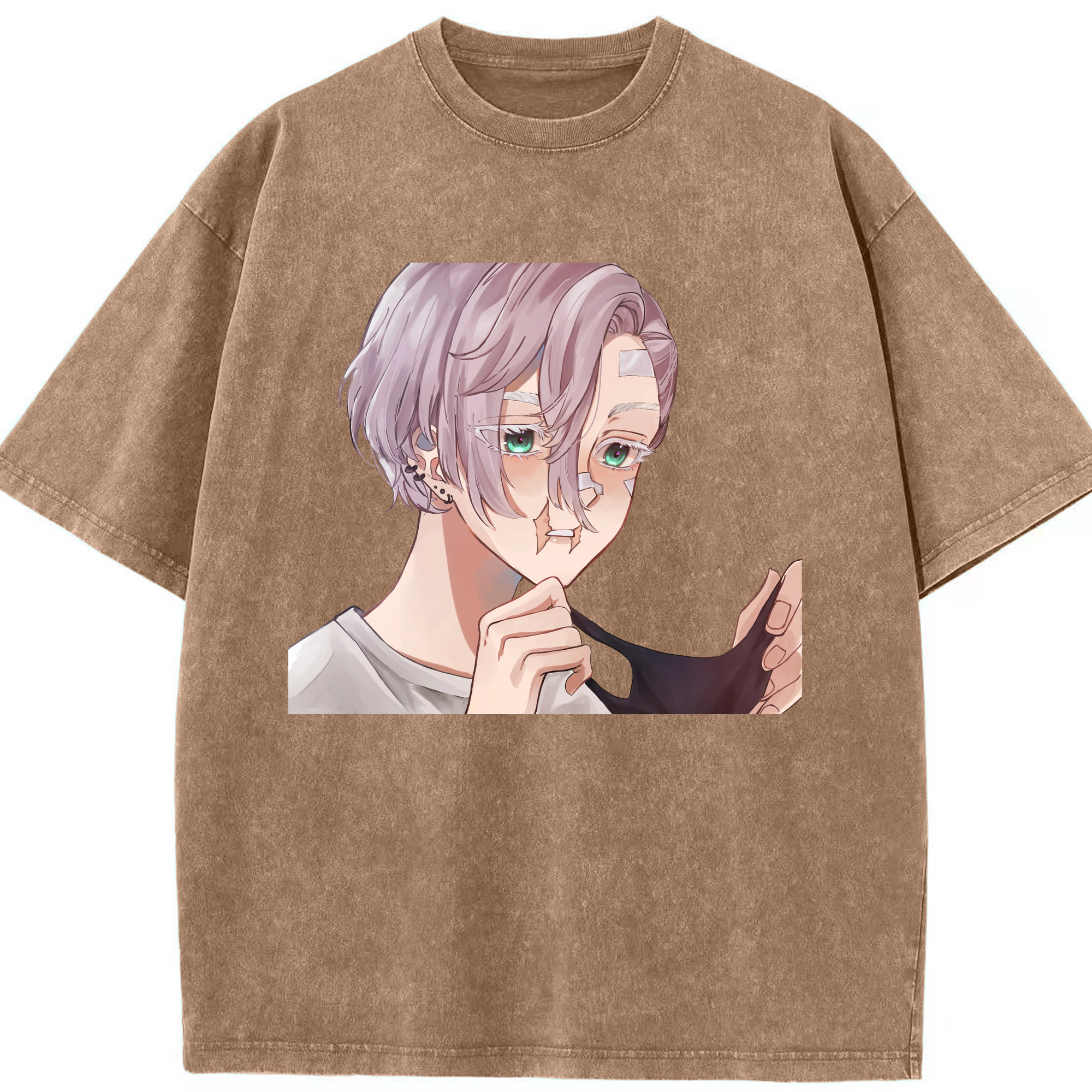 （画像用） 東京リベンジャーズ Tokyo Revengers 綿100% ヴィンテージ風 半袖Tシャツ（フロントプリント）